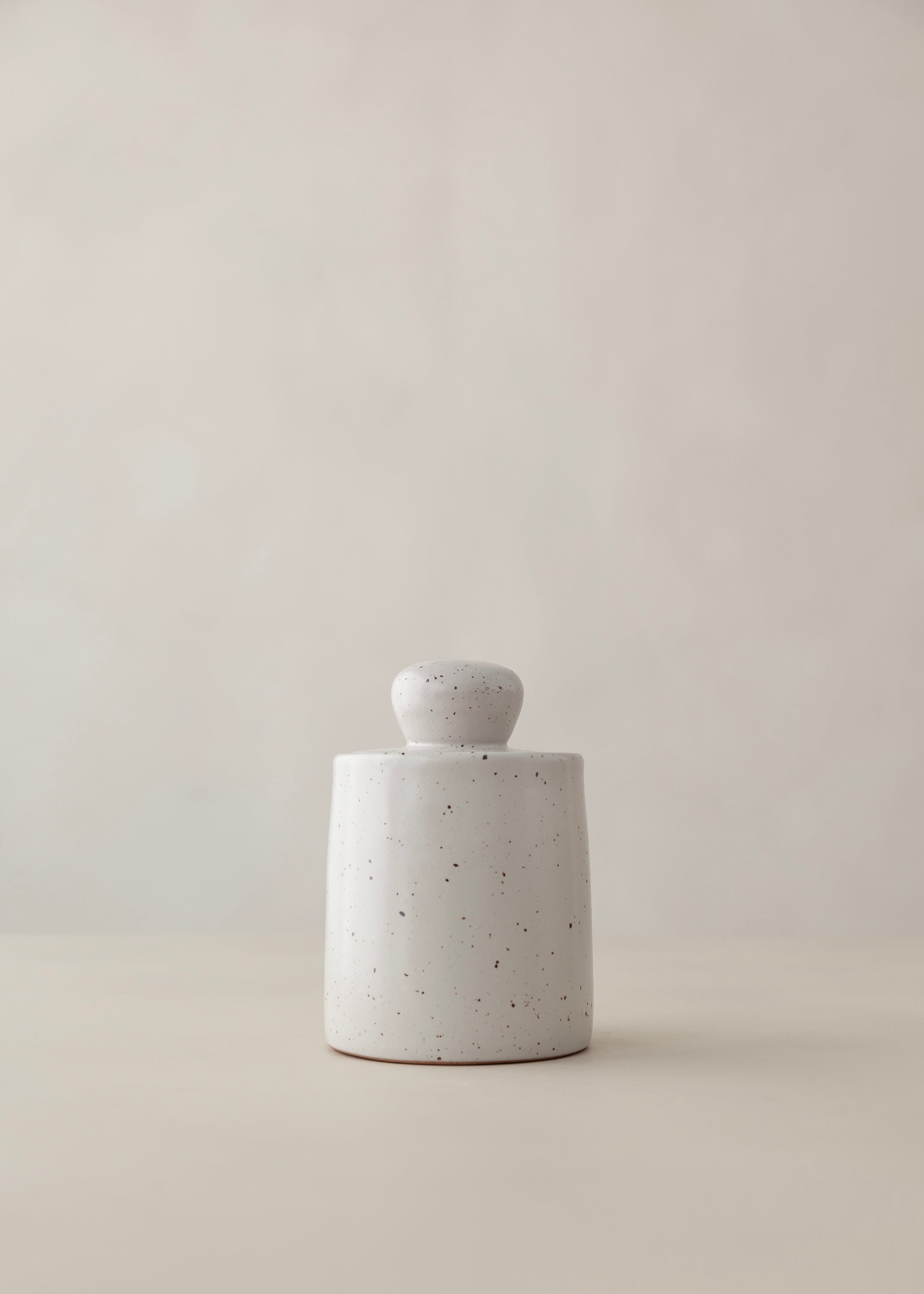 Ranu Canister / Speckled White