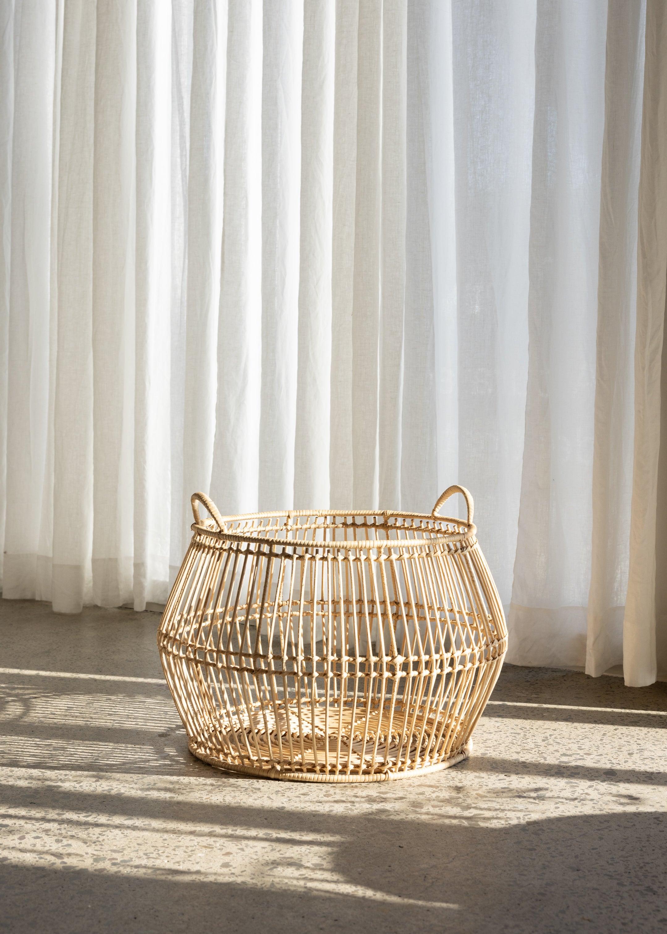 Kaia Rattan Basket Diamond / Natural