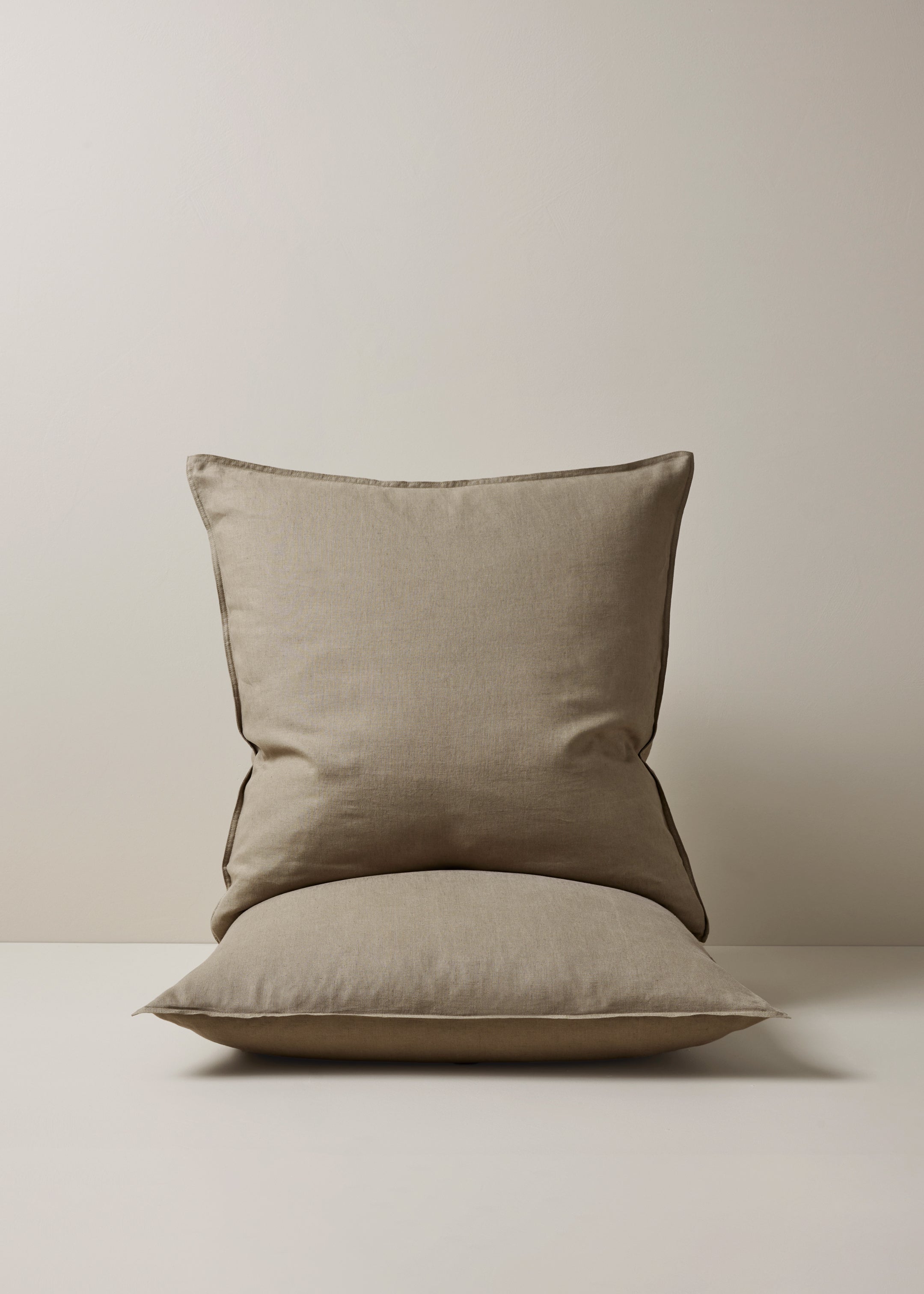 Ravello European Pillowcases / Caper