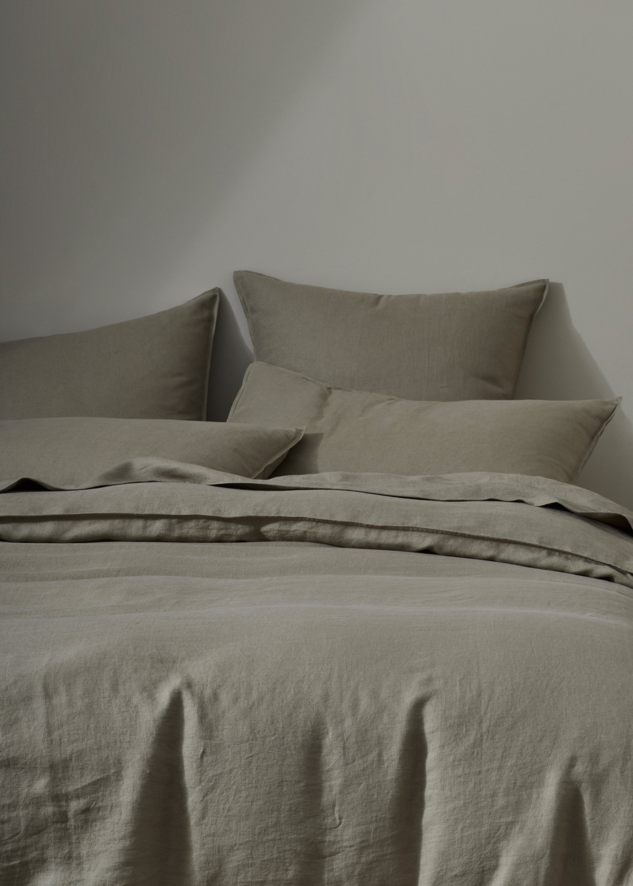 Ravello European Pillowcases / Caper