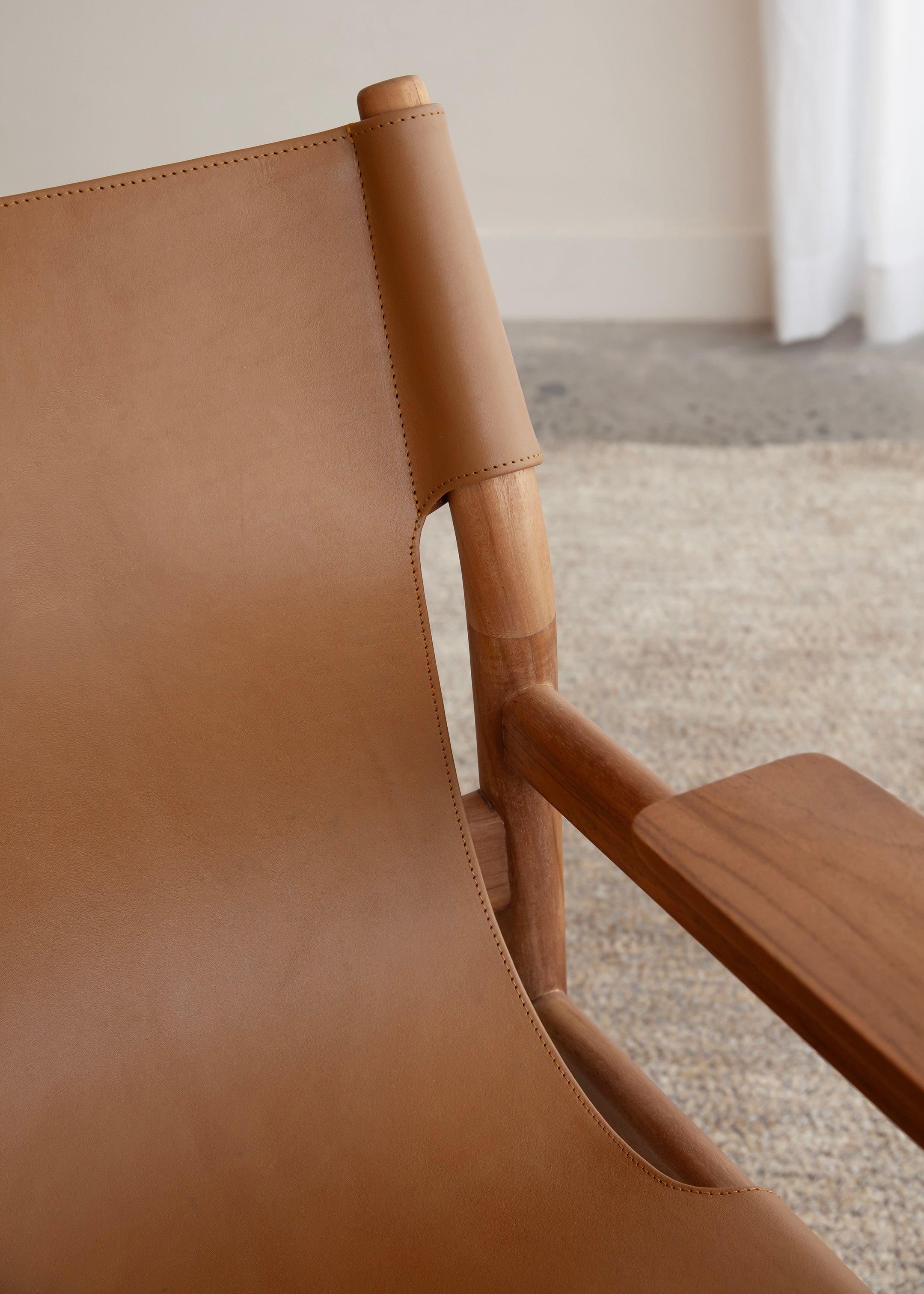 Sana Leather Chair / Tan