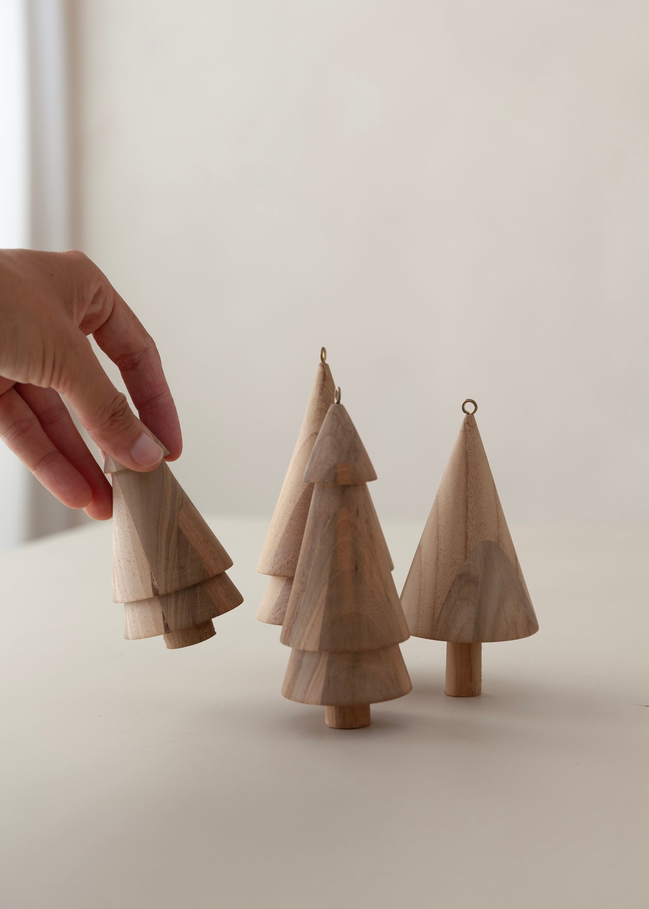 Silent Trees Set of 4 / Natural