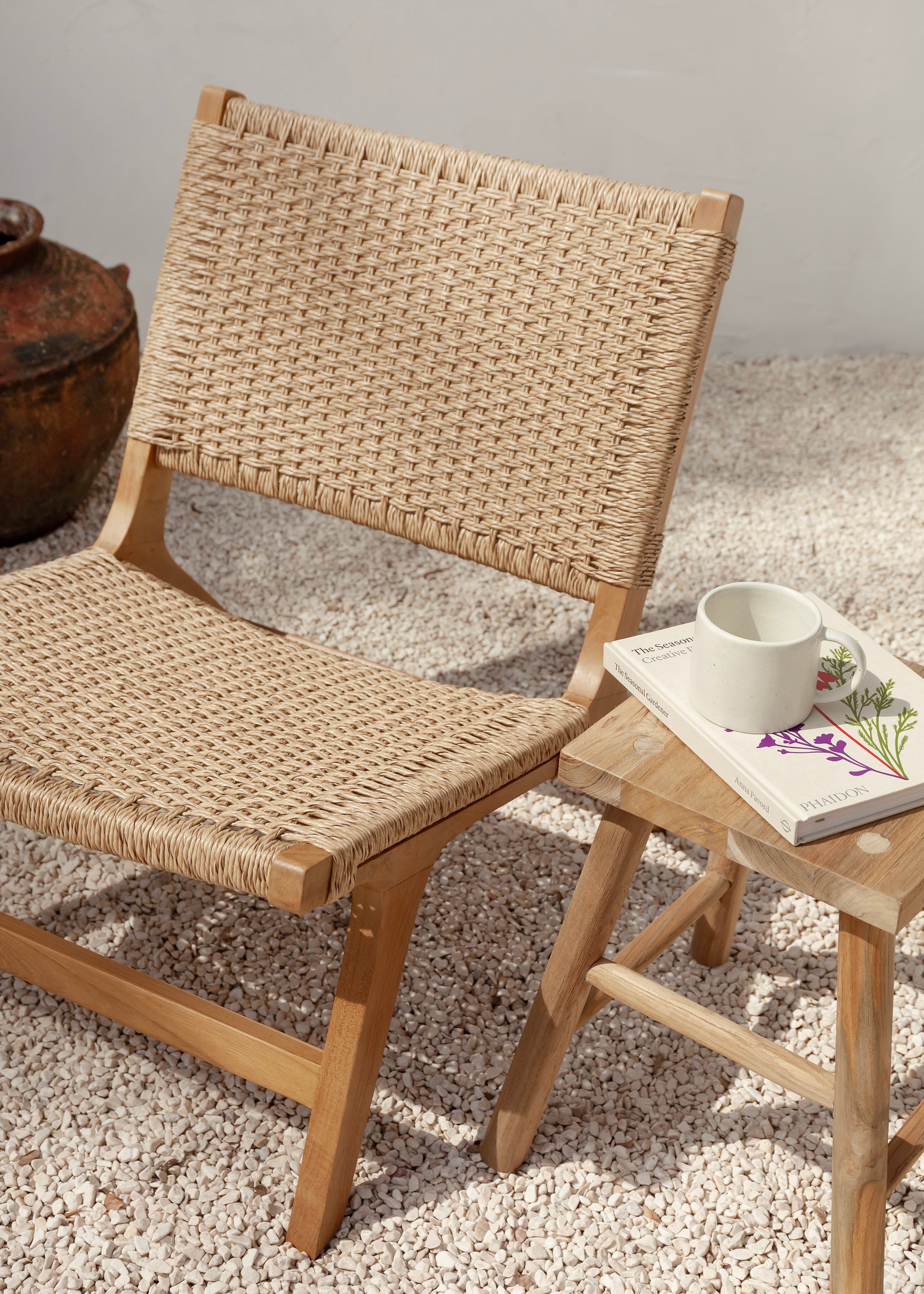 Sunday Teak Lounger Outdoor / Natural