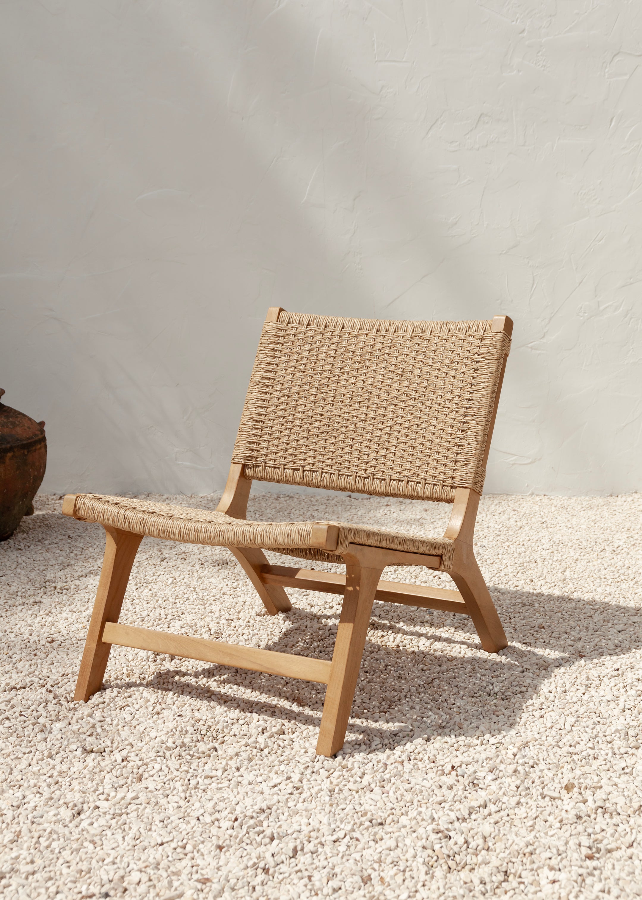 Sunday Teak Lounger Outdoor / Natural