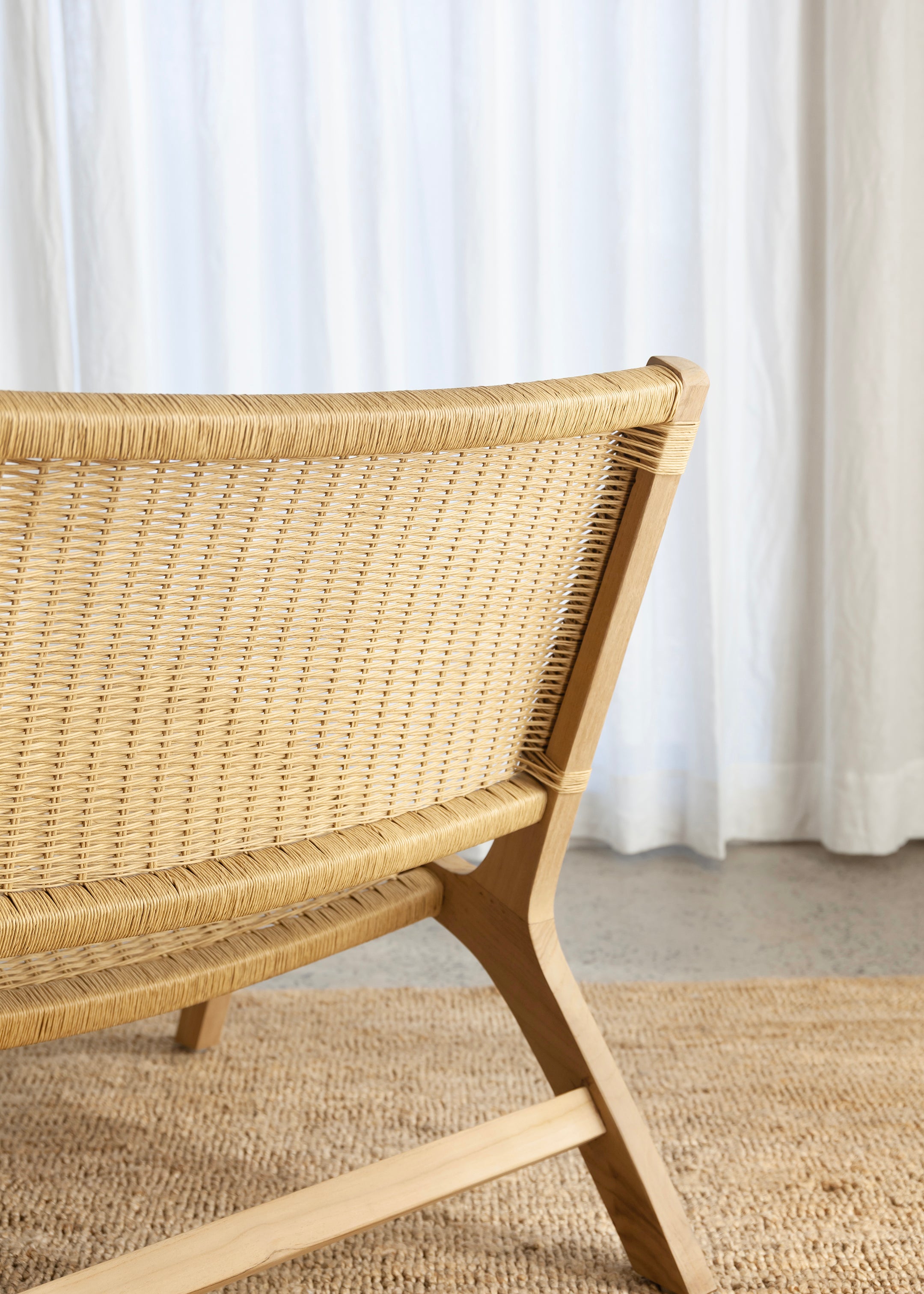 Sunday Teak Lounger / Natural
