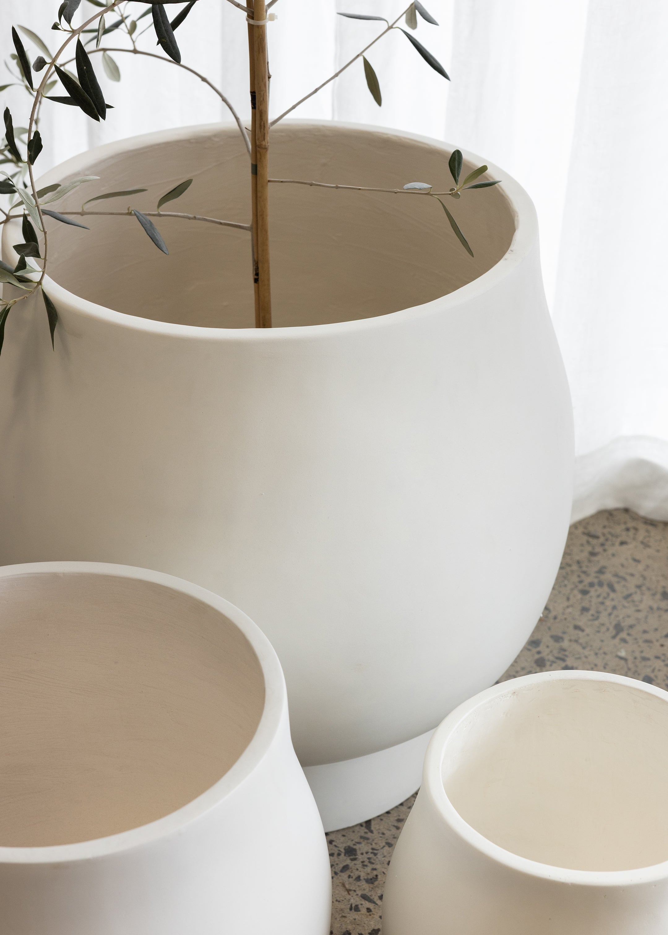 Tas Pot / Ivory