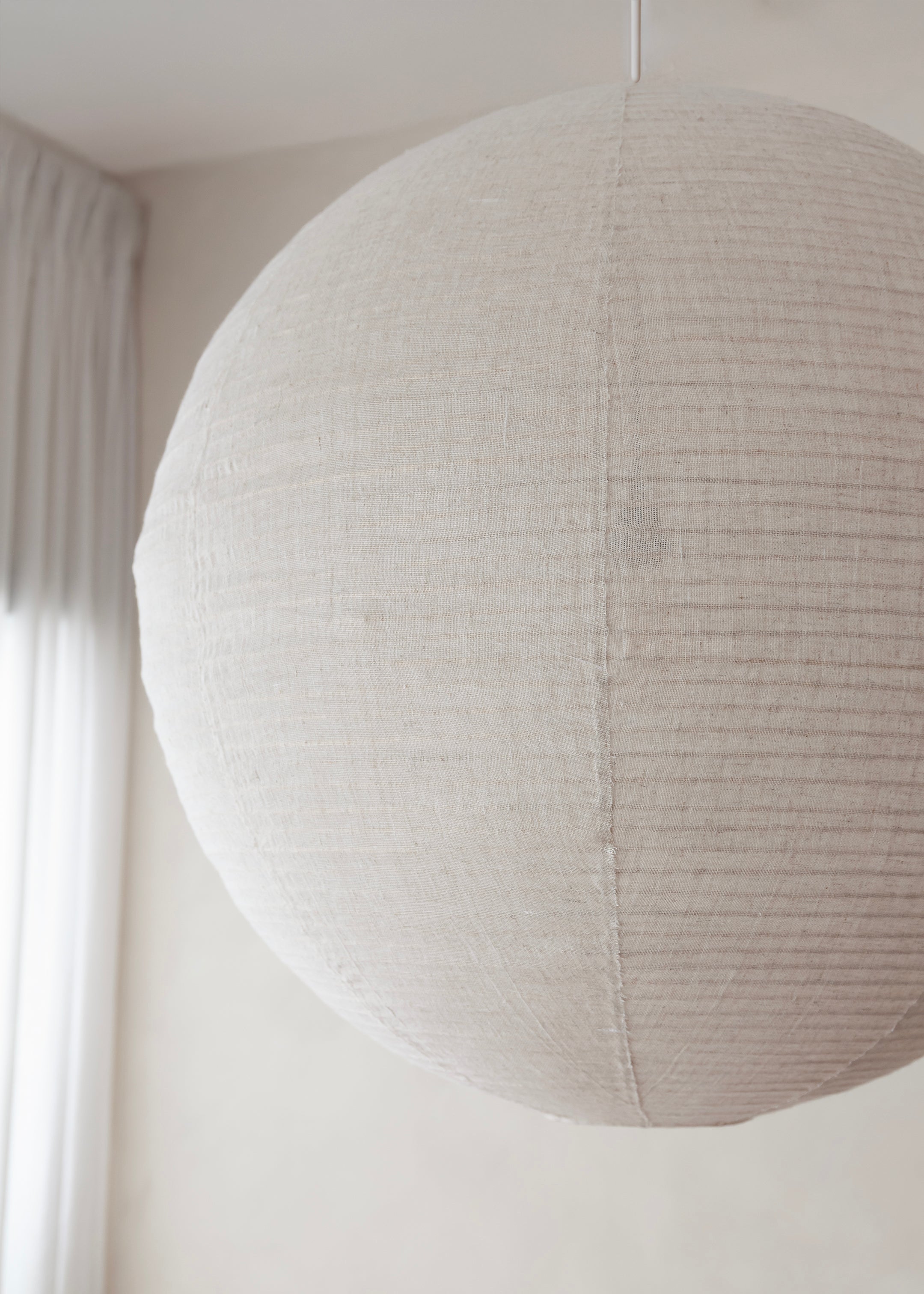 Vaya Linen Lantern / Natural