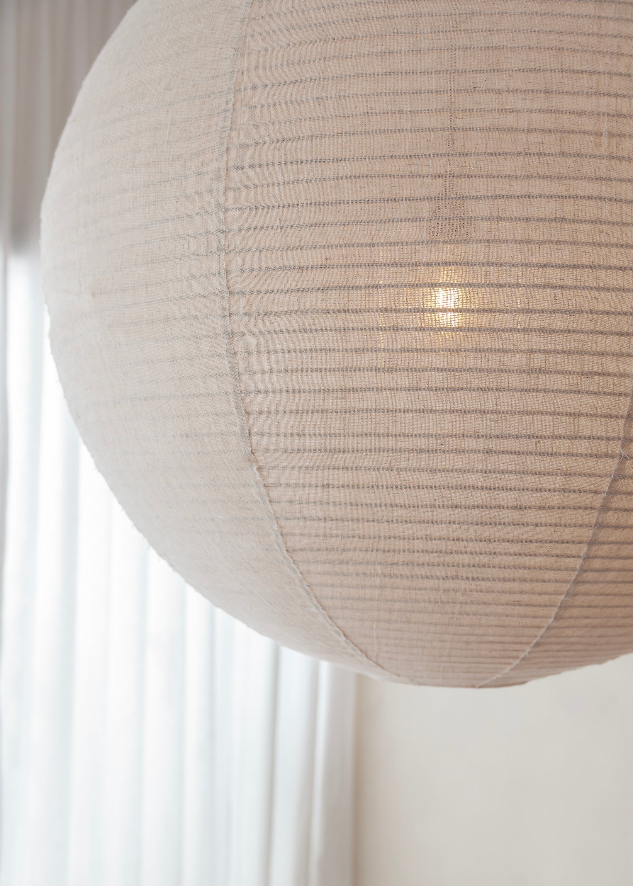 Vaya Linen Lantern / Natural