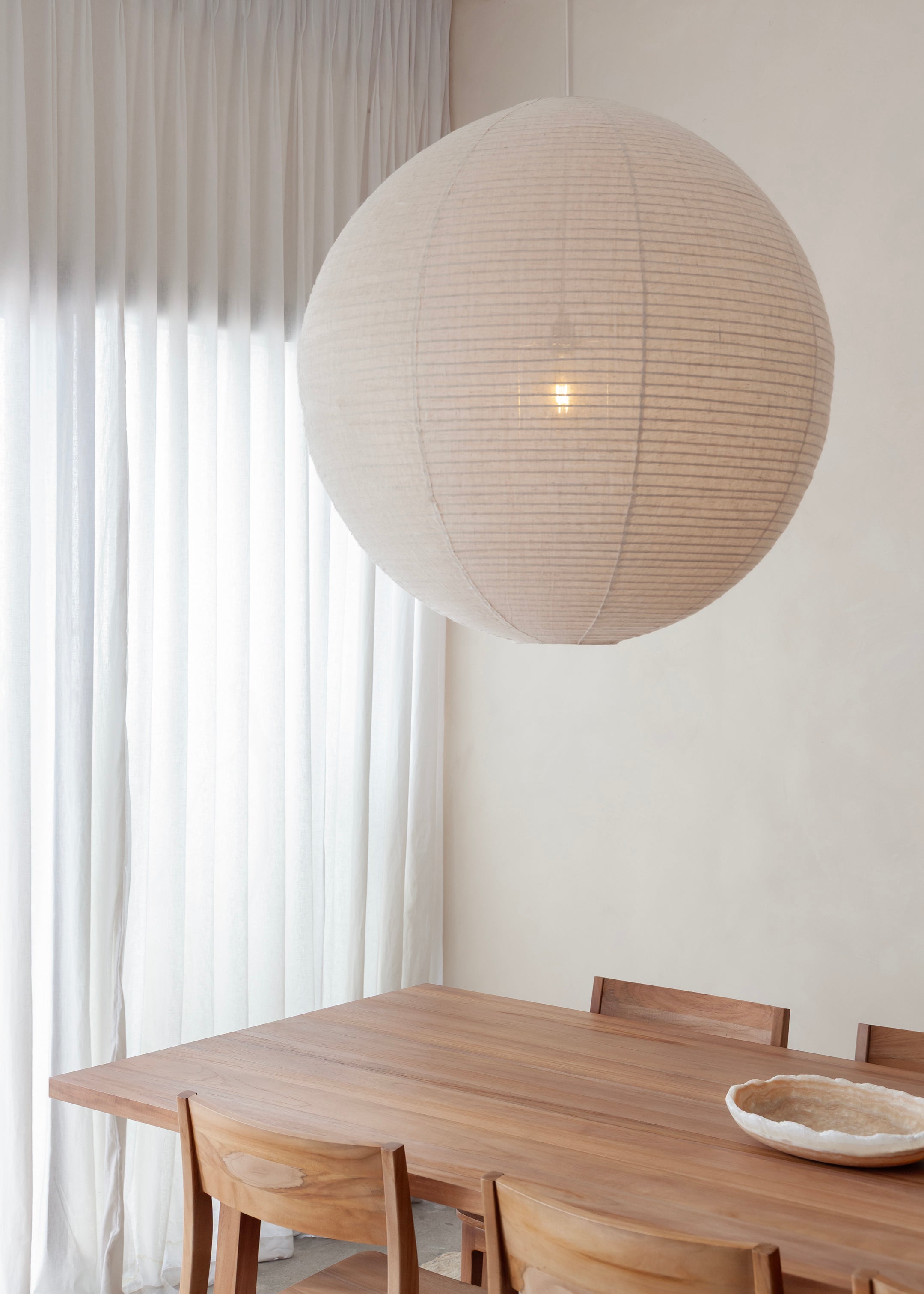 Vaya Linen Lantern / Natural