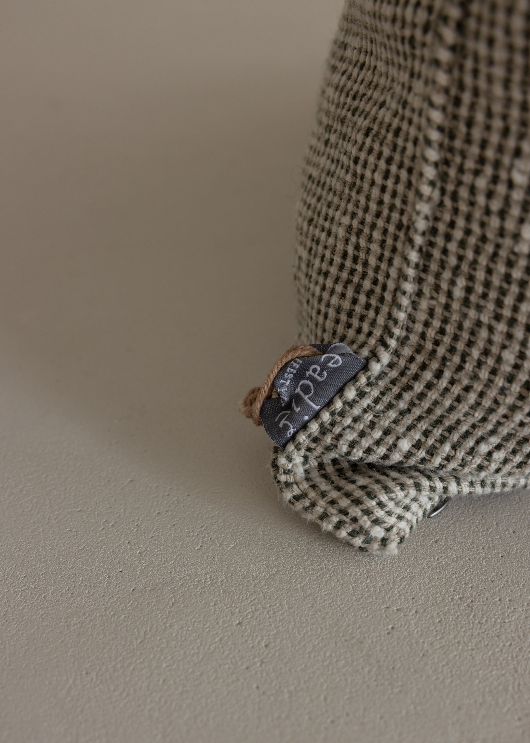 Verdure Cushion Cover / Natural & Green