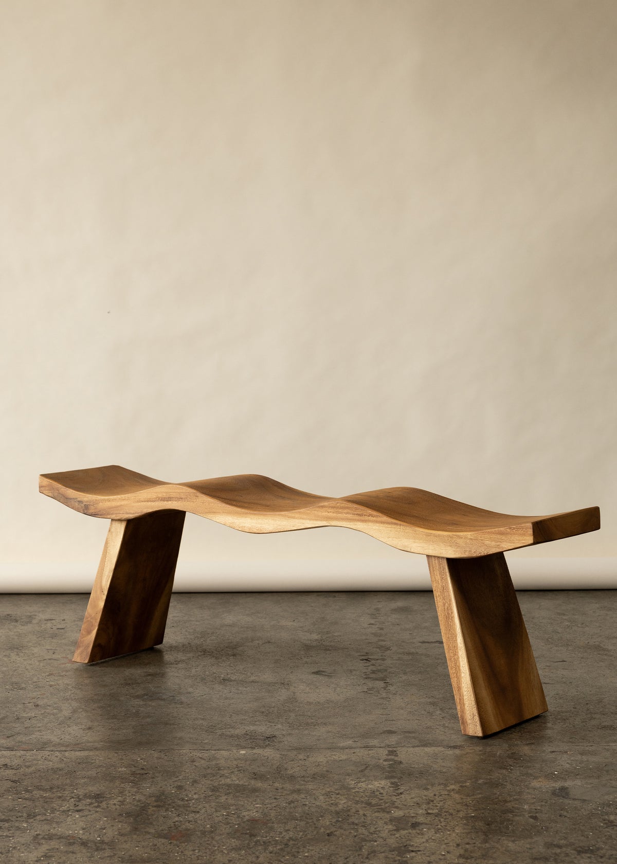 Wave Bench / Natural