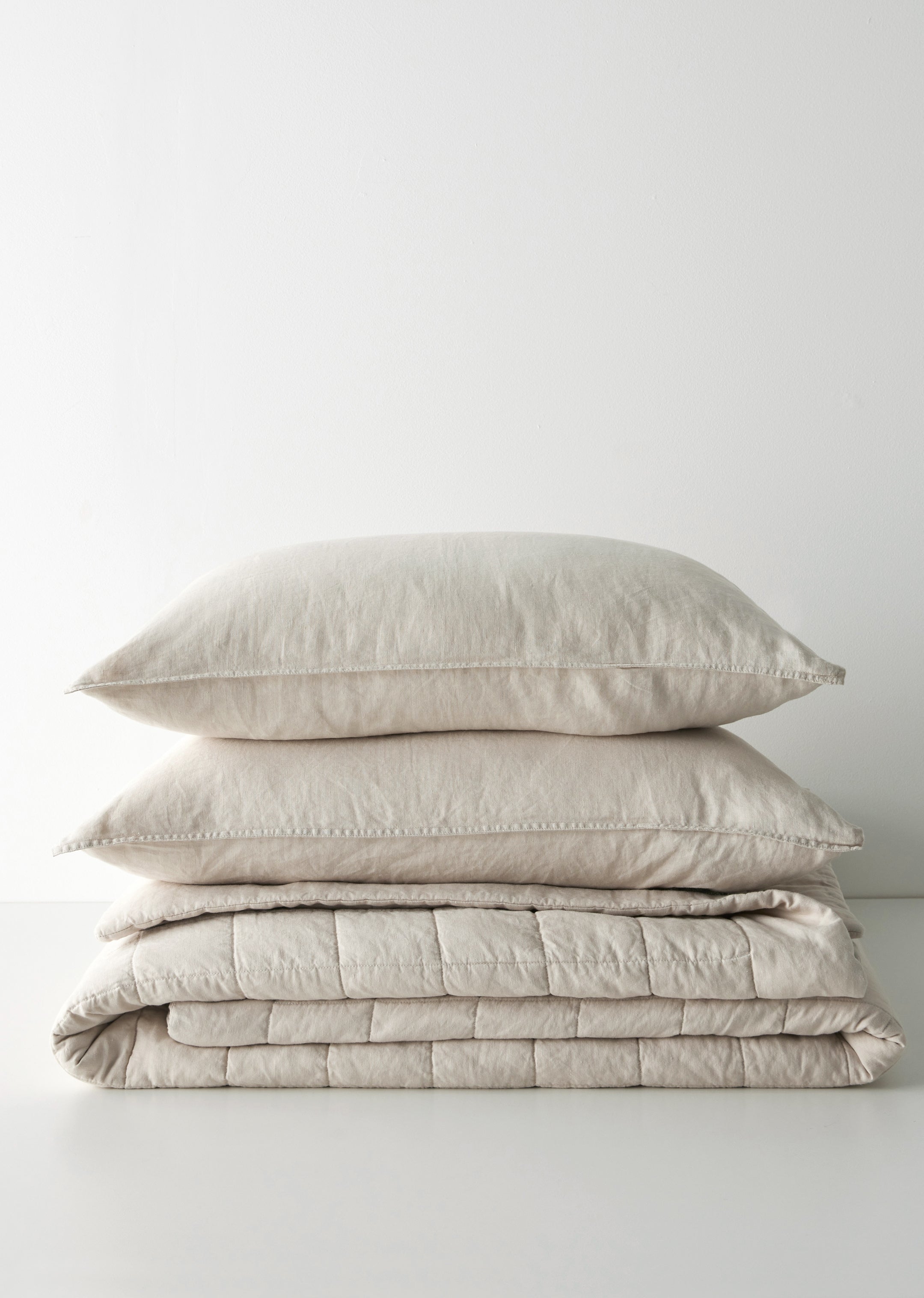 Ravello Coverlet / Bone