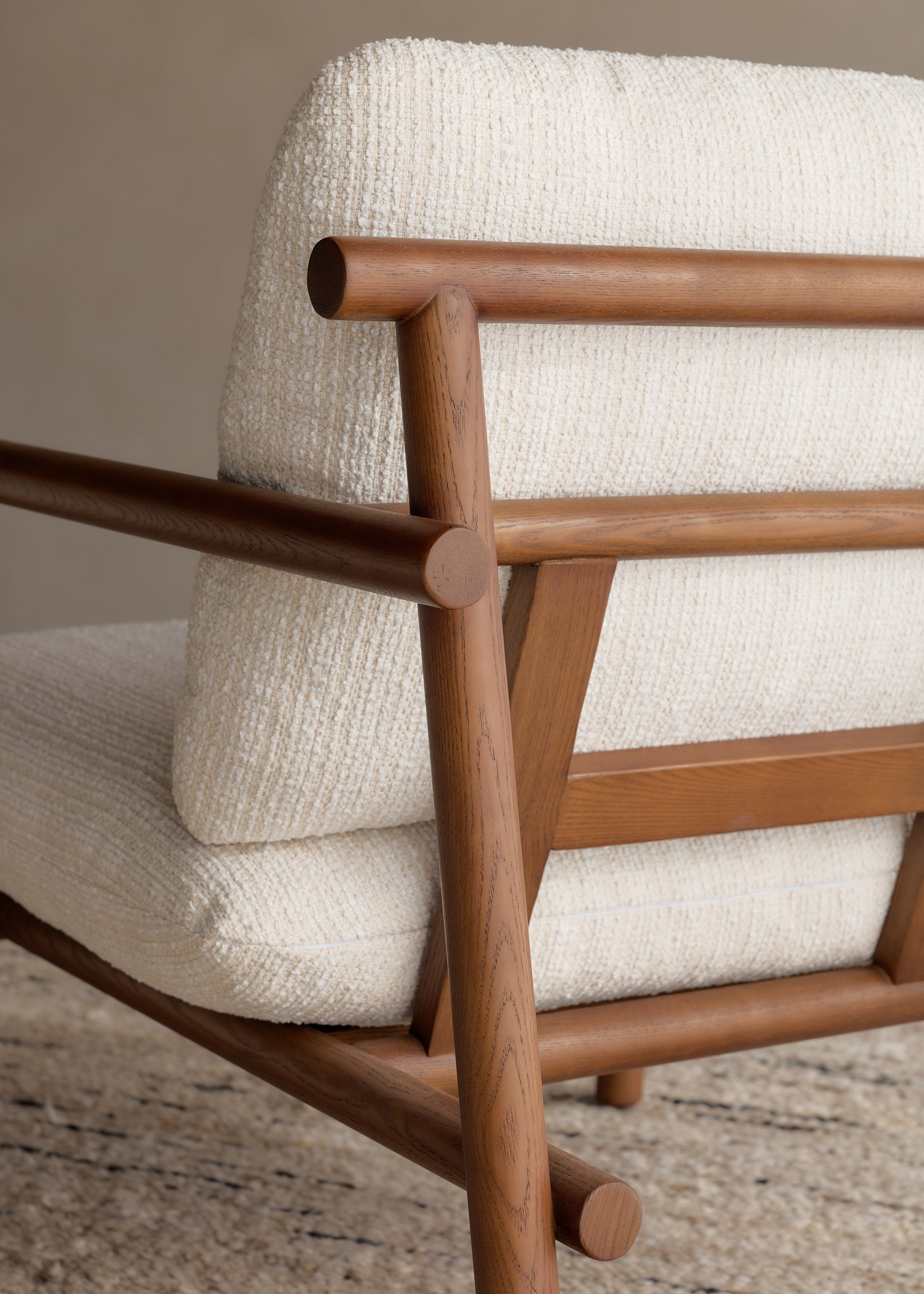 Winnie Armchair / Alabaster