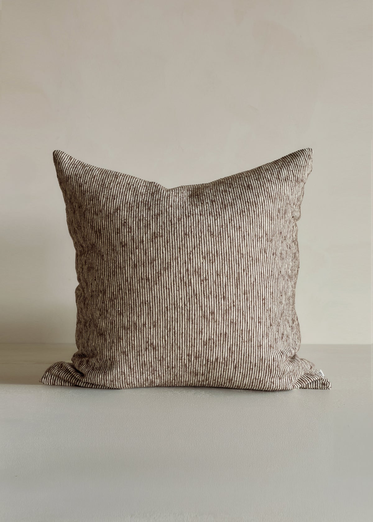 Dalton Cushion Cover / Chocolate