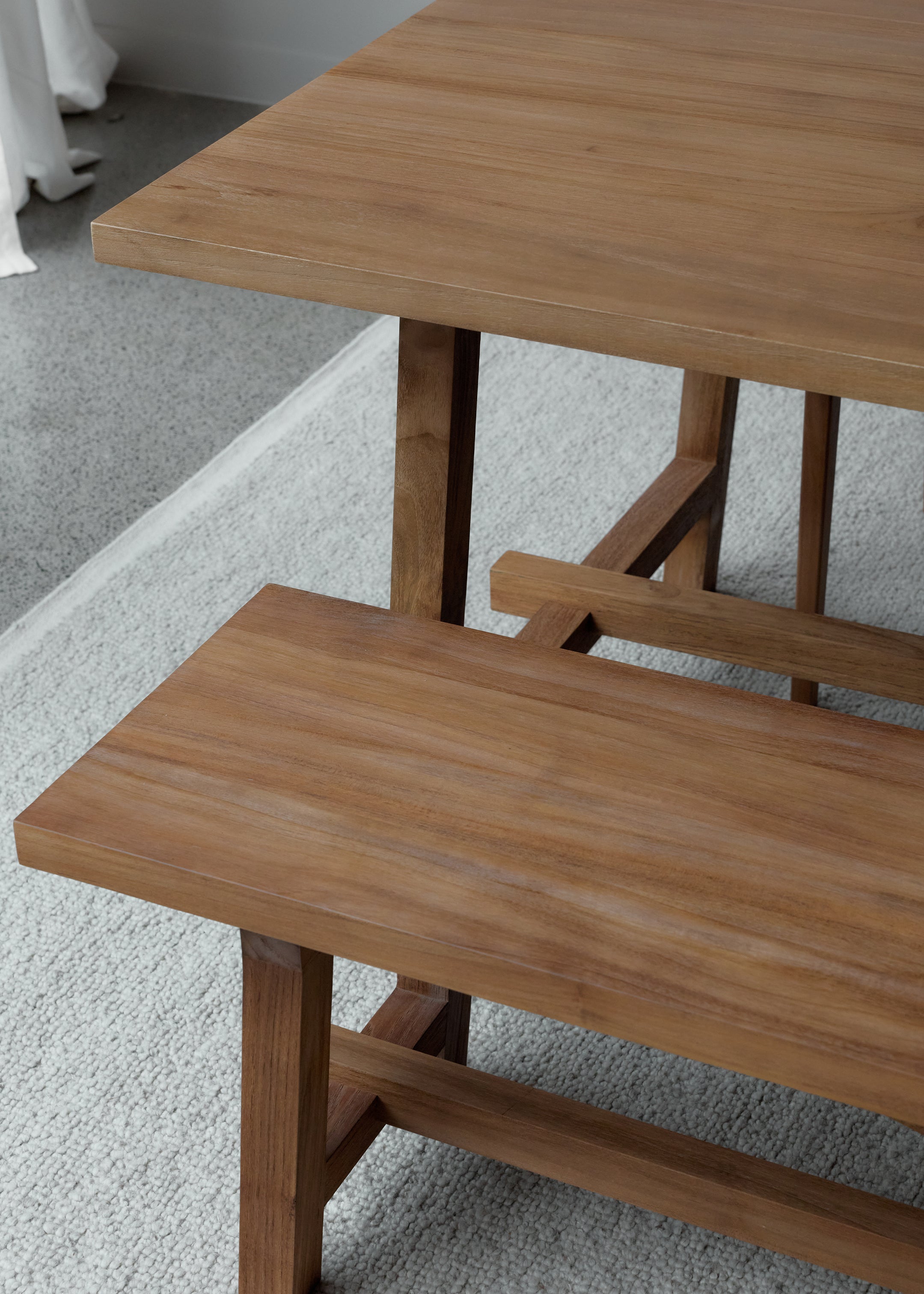 Hani Bench Seat / Dark Teak