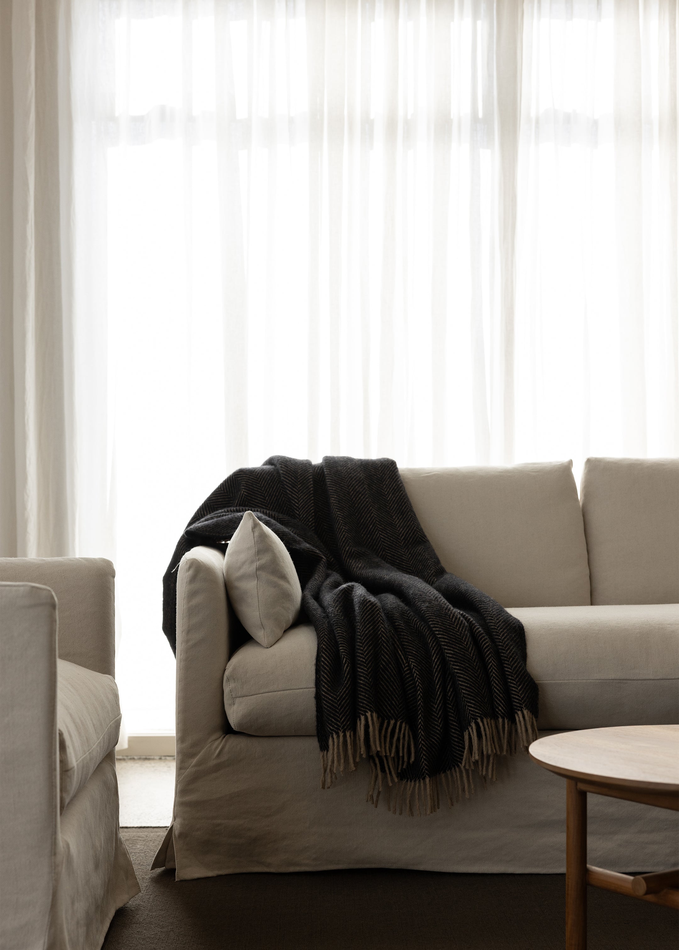 Lerwick Wool Throw / Vintage
