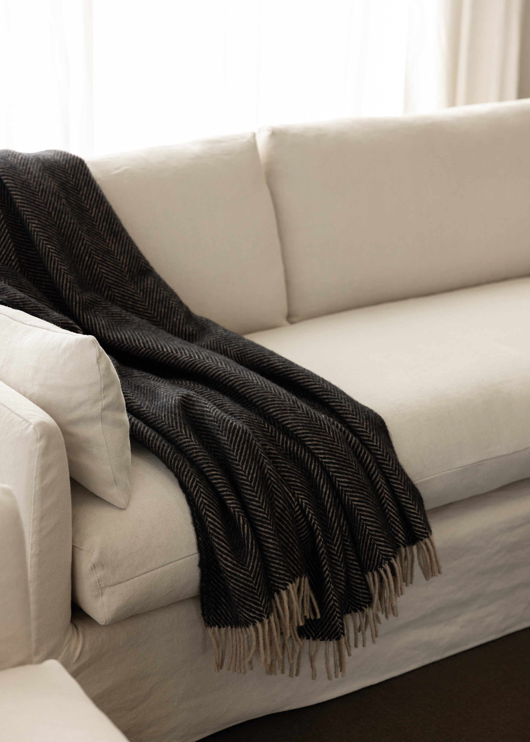 Lerwick Wool Throw / Vintage