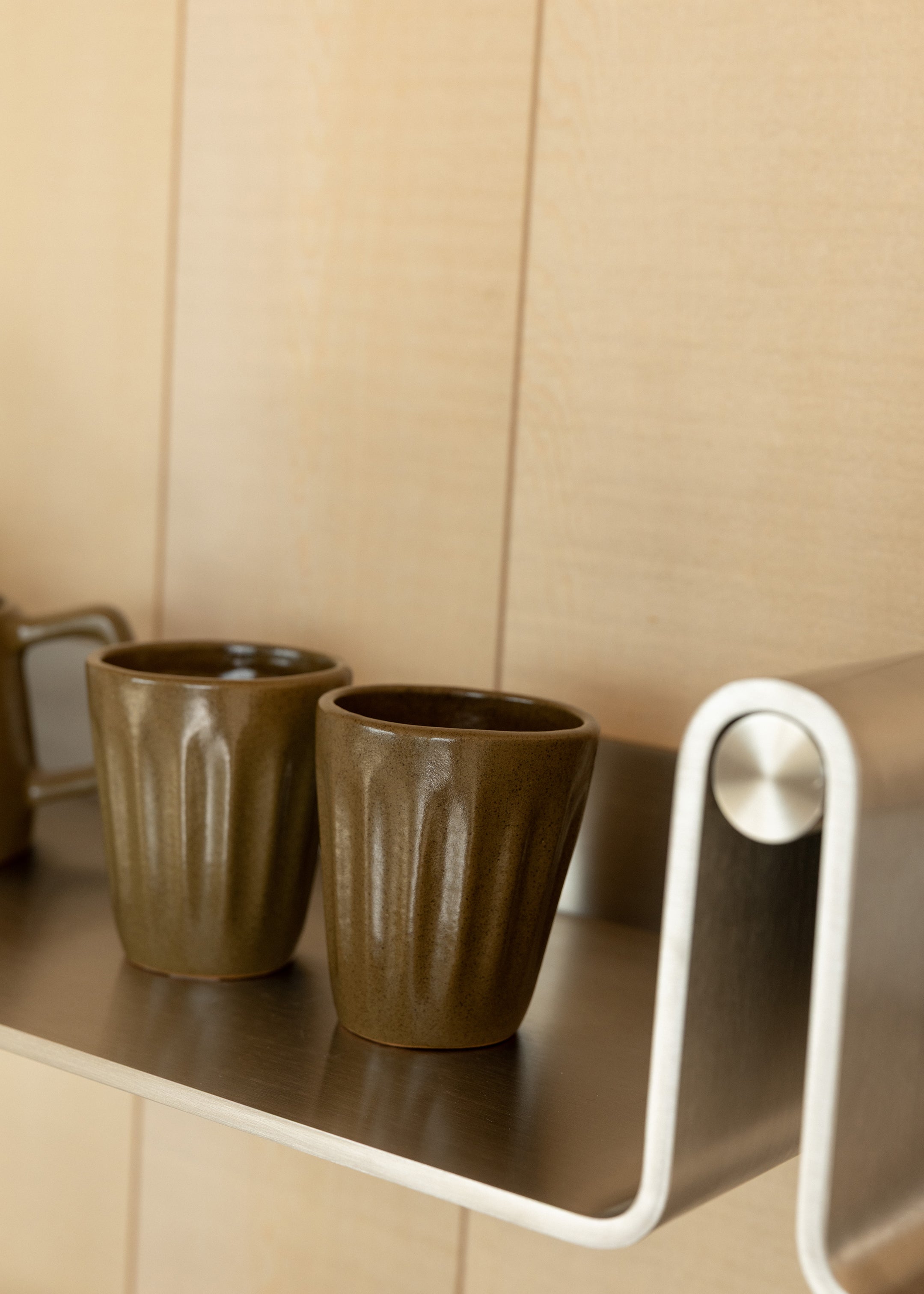 Nila Cup Set of 2 / Olive