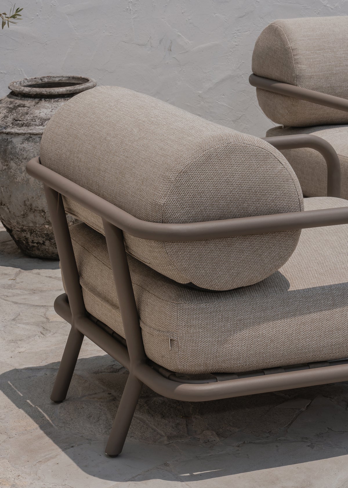 Porto Outdoor Armchair / Khaki