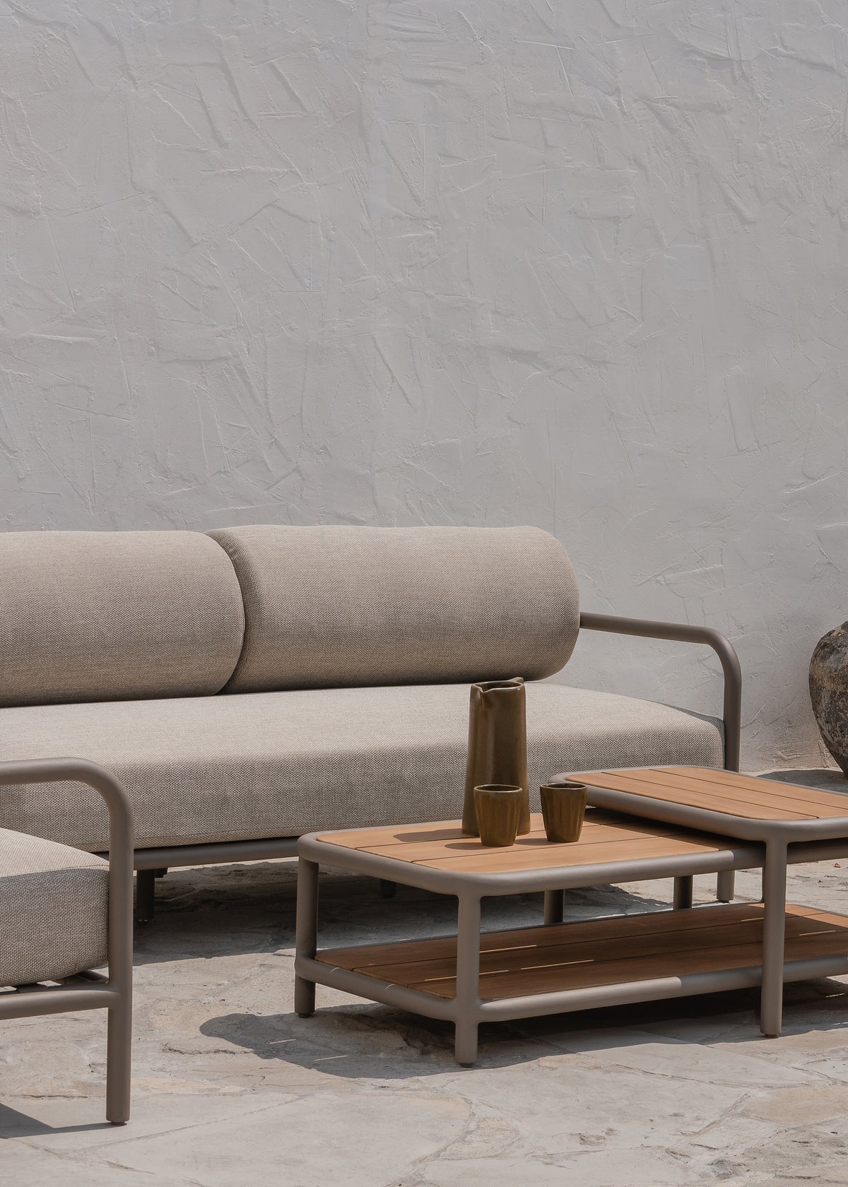Porto Outdoor Sofa / Khaki