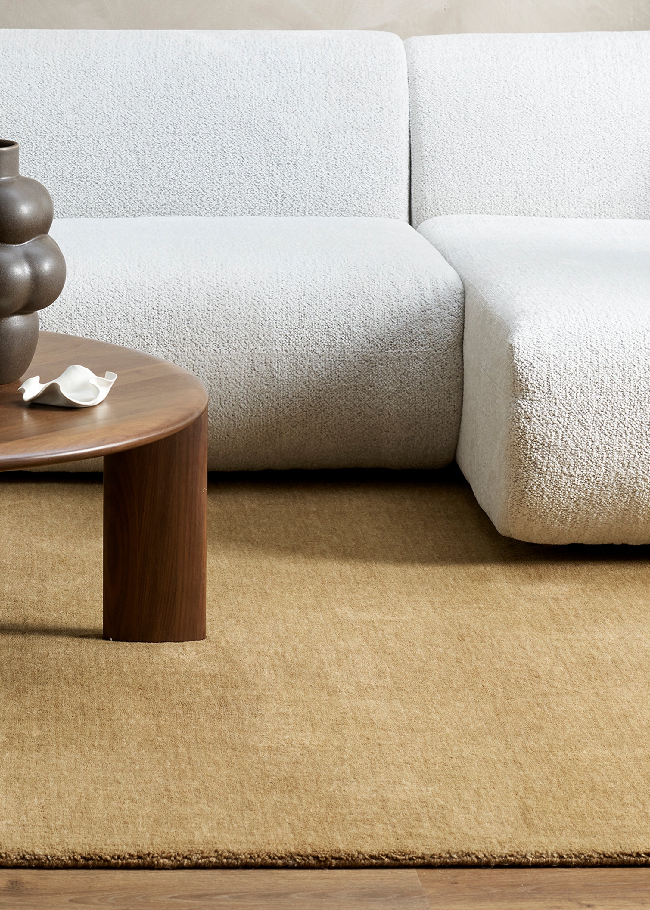 Sandringham Floor Rug / Fenugreek