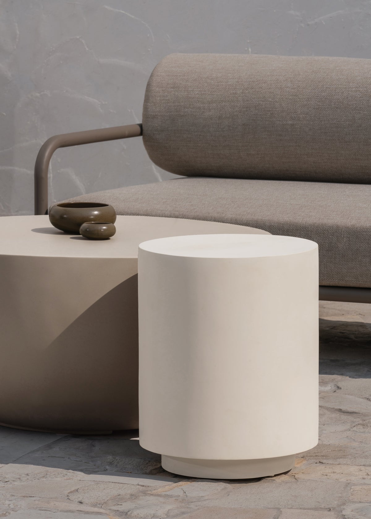 Soren Side Table / Light Beige