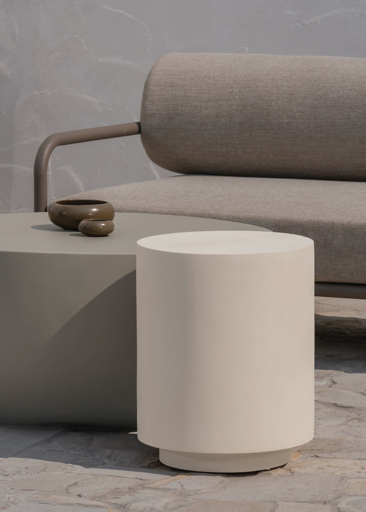 Soren Side Table / Light Beige