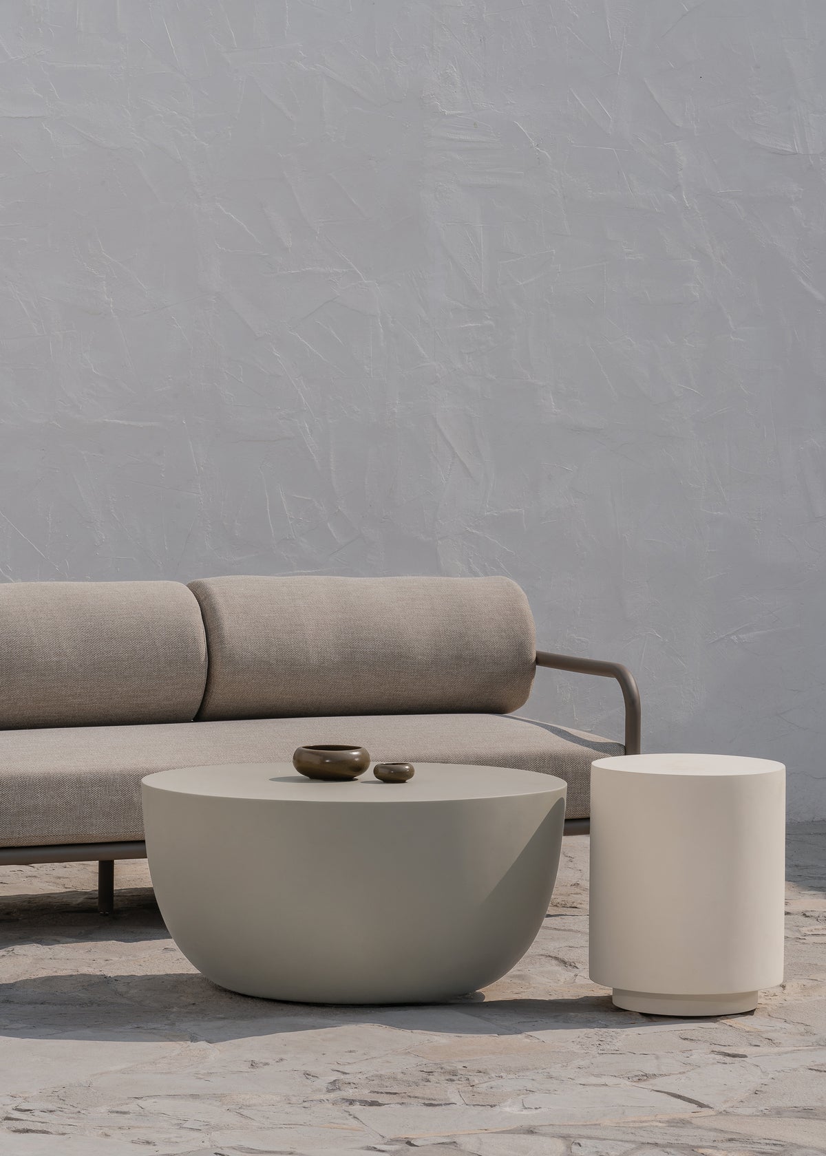 Soren Side Table / Light Beige