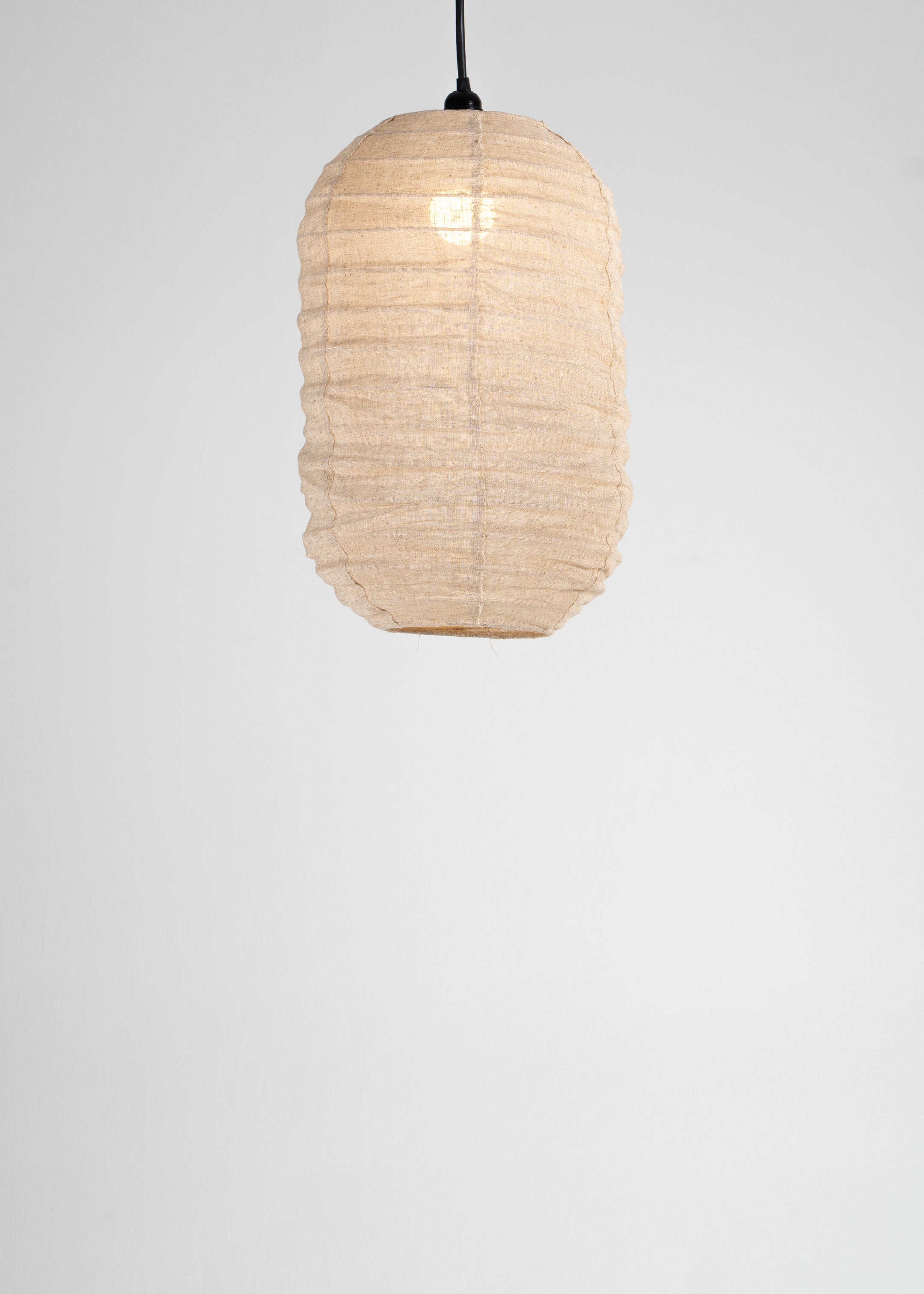 Shanti Linen Lantern / Natural