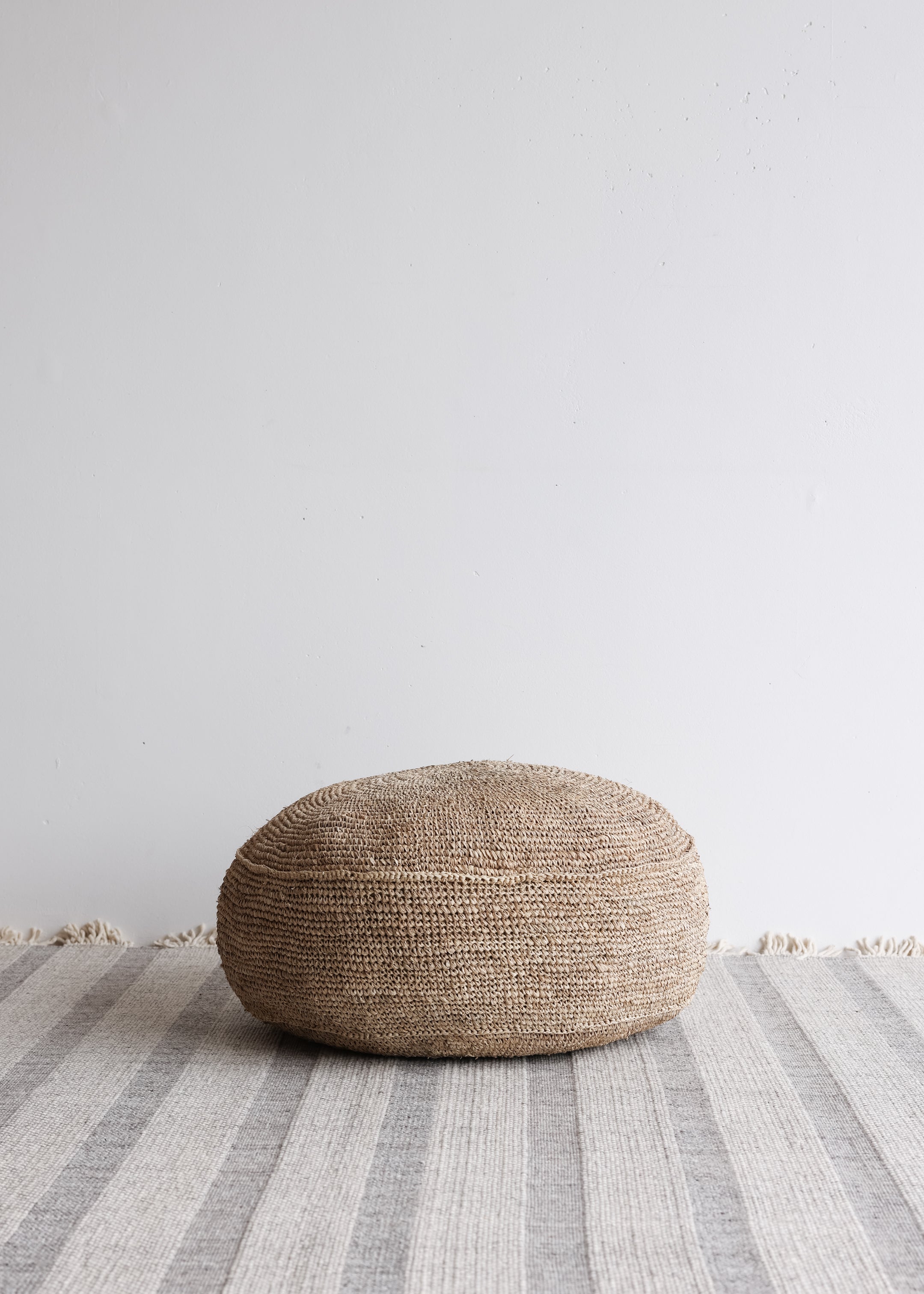 Sisal Pouf 60cm / Natural