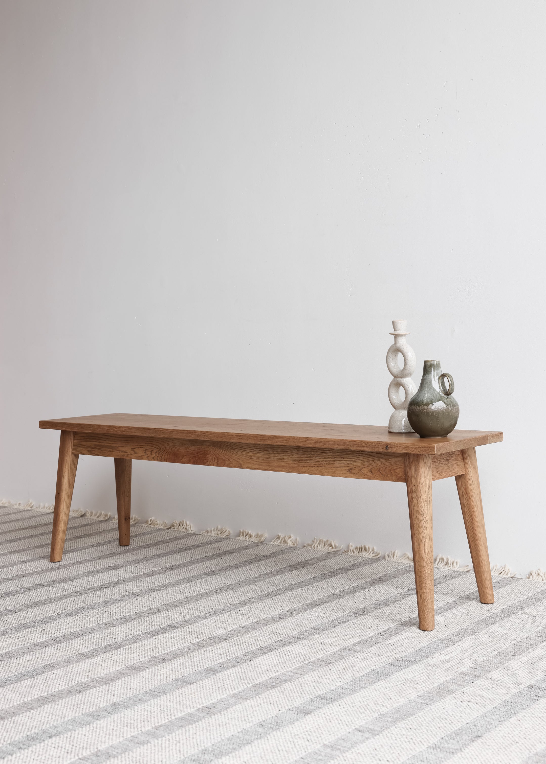 Vaasa Oak Bench Seat 150cm / Natural