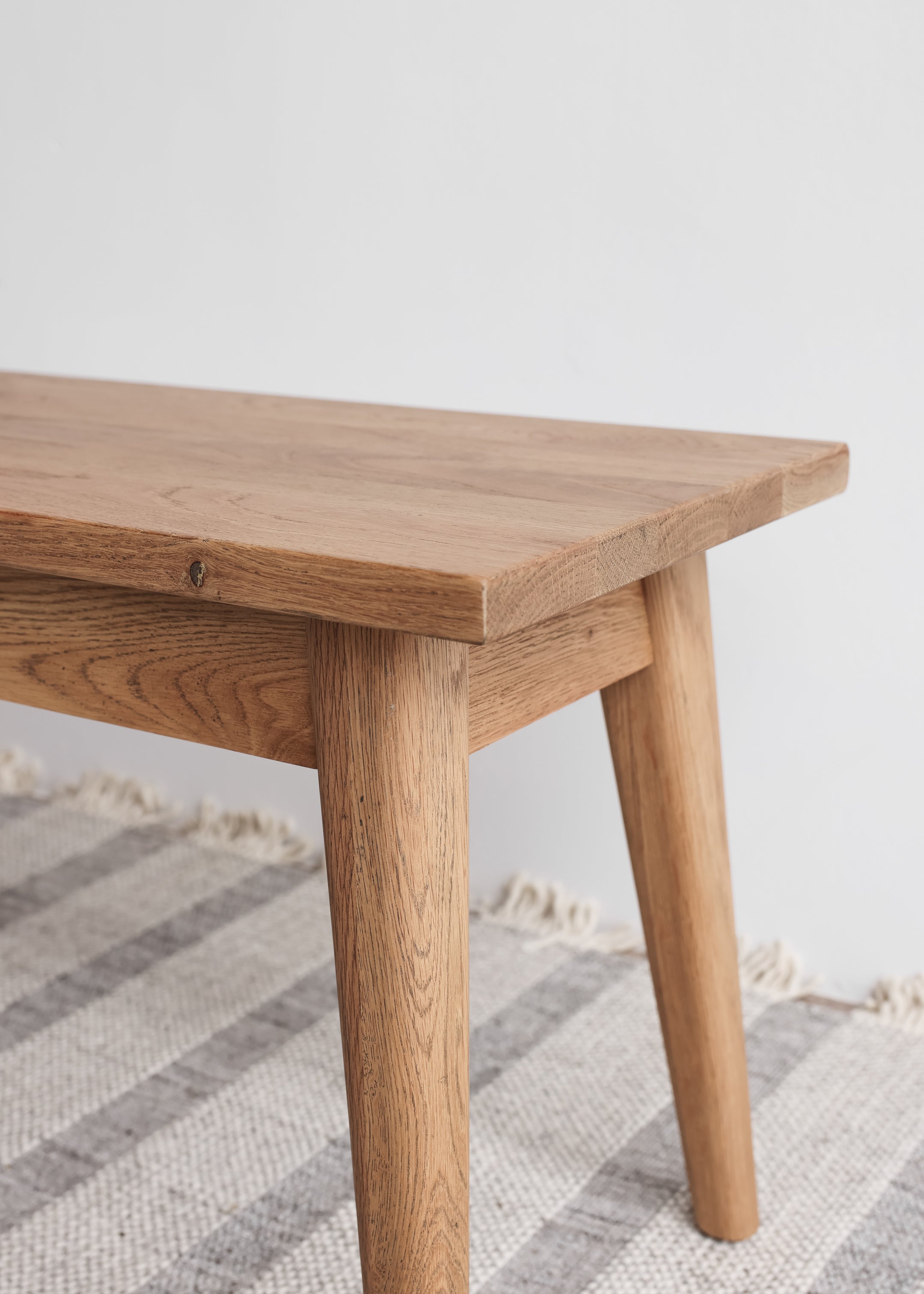 Vaasa Oak Bench Seat 150cm / Natural