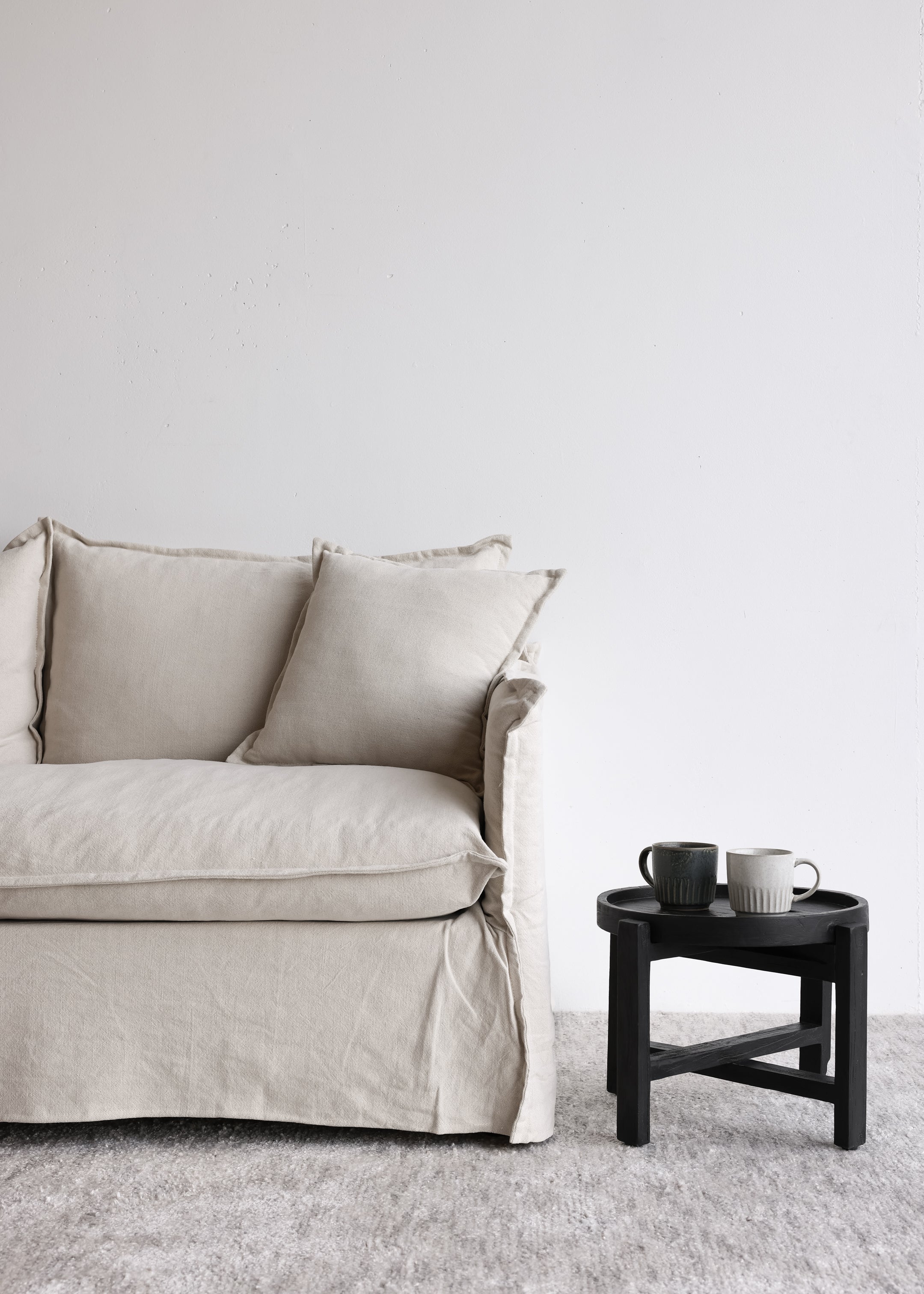 Tilly Slip Cover 2 Seater / Natural