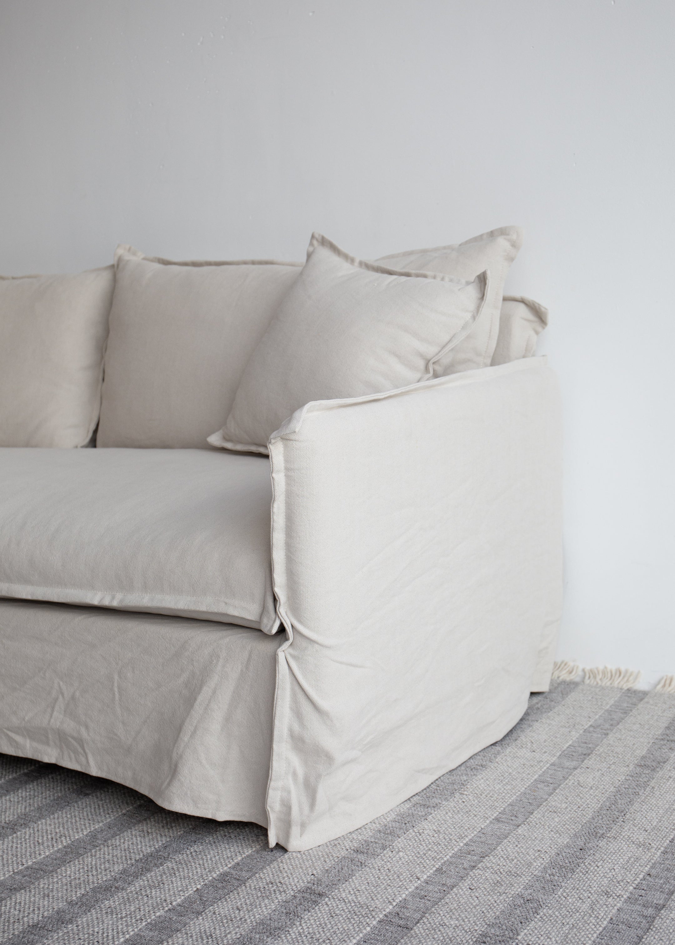 Tilly Slip Cover 3 Seater / Natural
