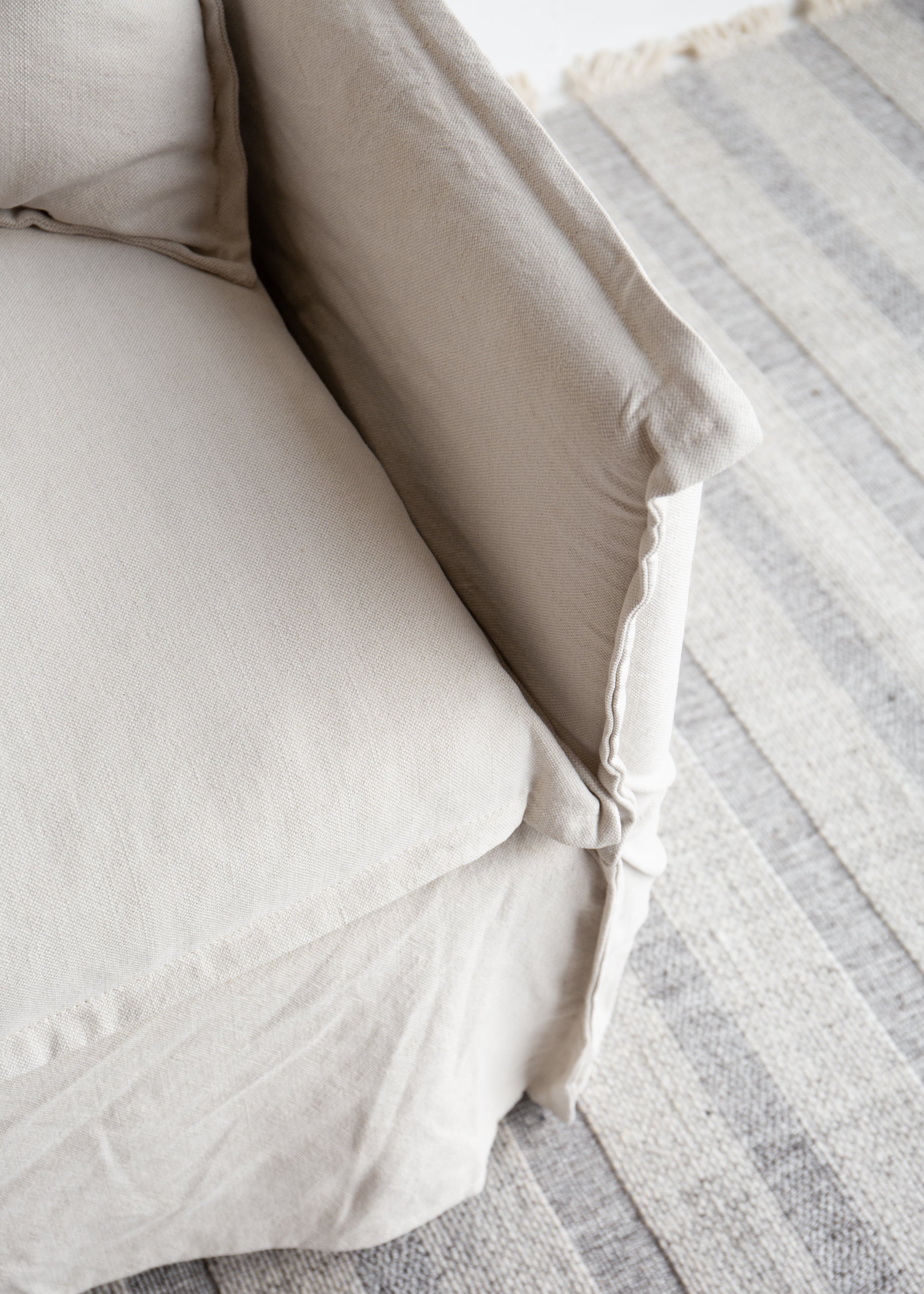 Tilly Slip Cover 3 Seater / Natural