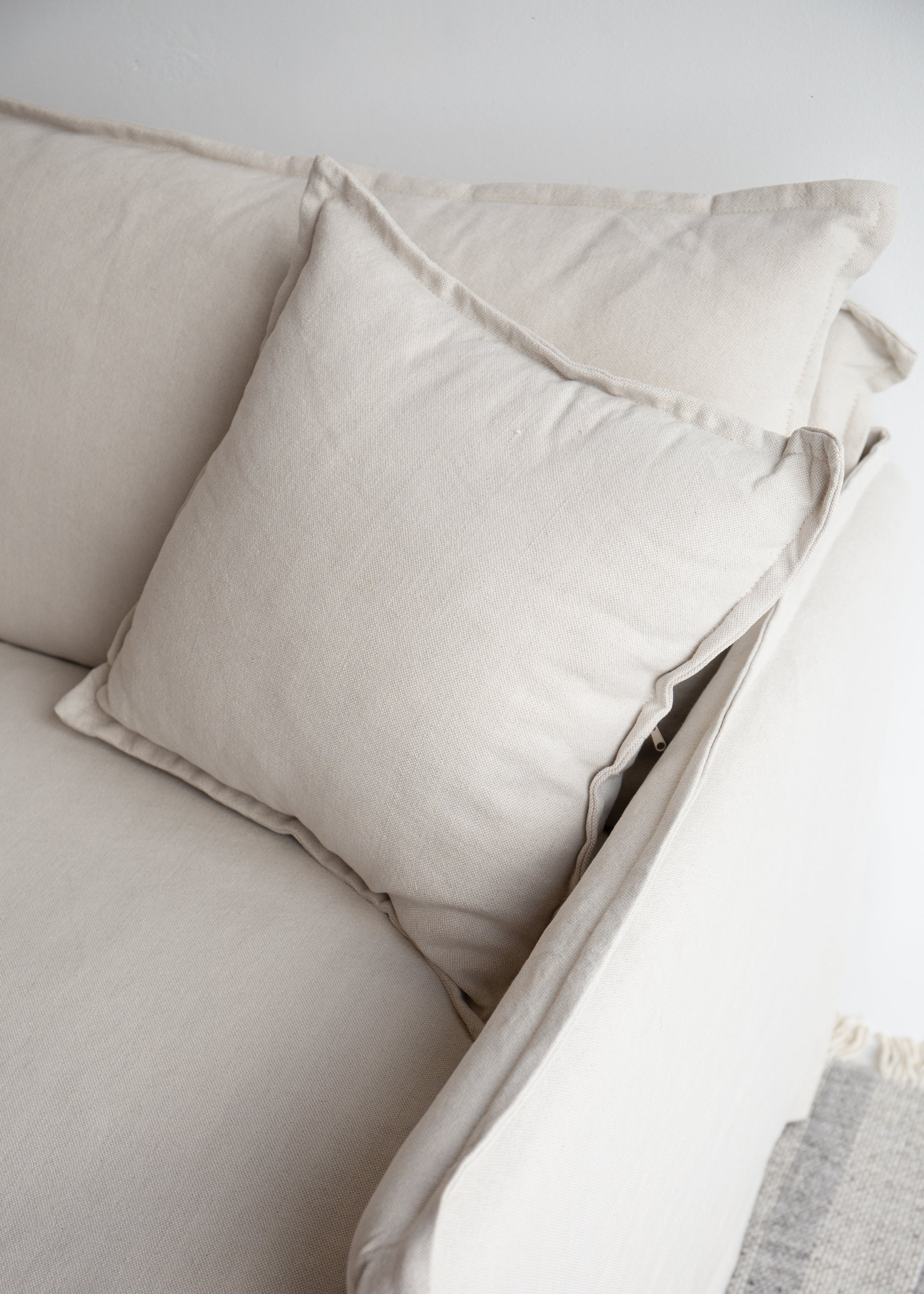 Tilly Slip Cover 3 Seater / Natural