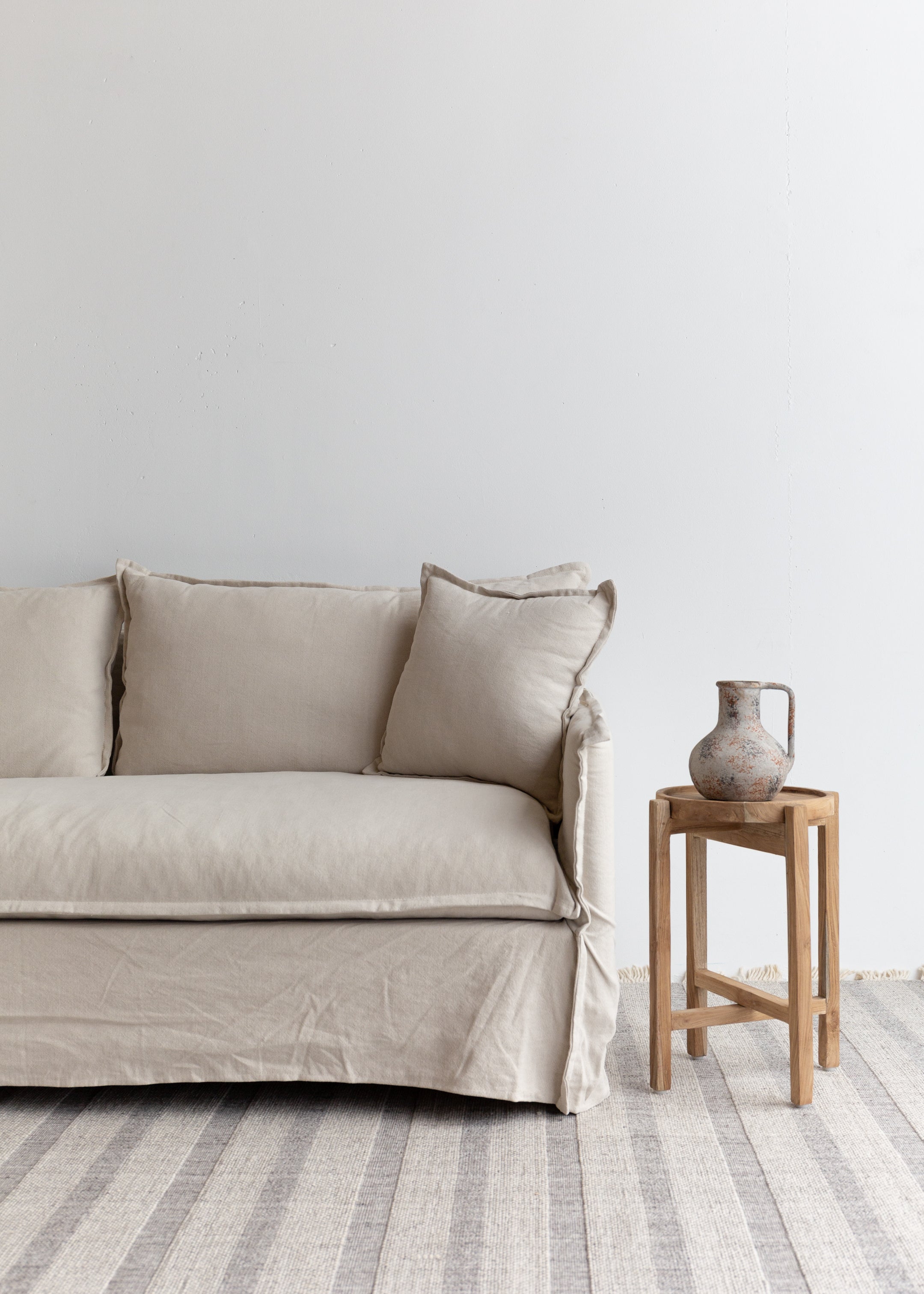 Tilly Slip Cover 3 Seater / Natural