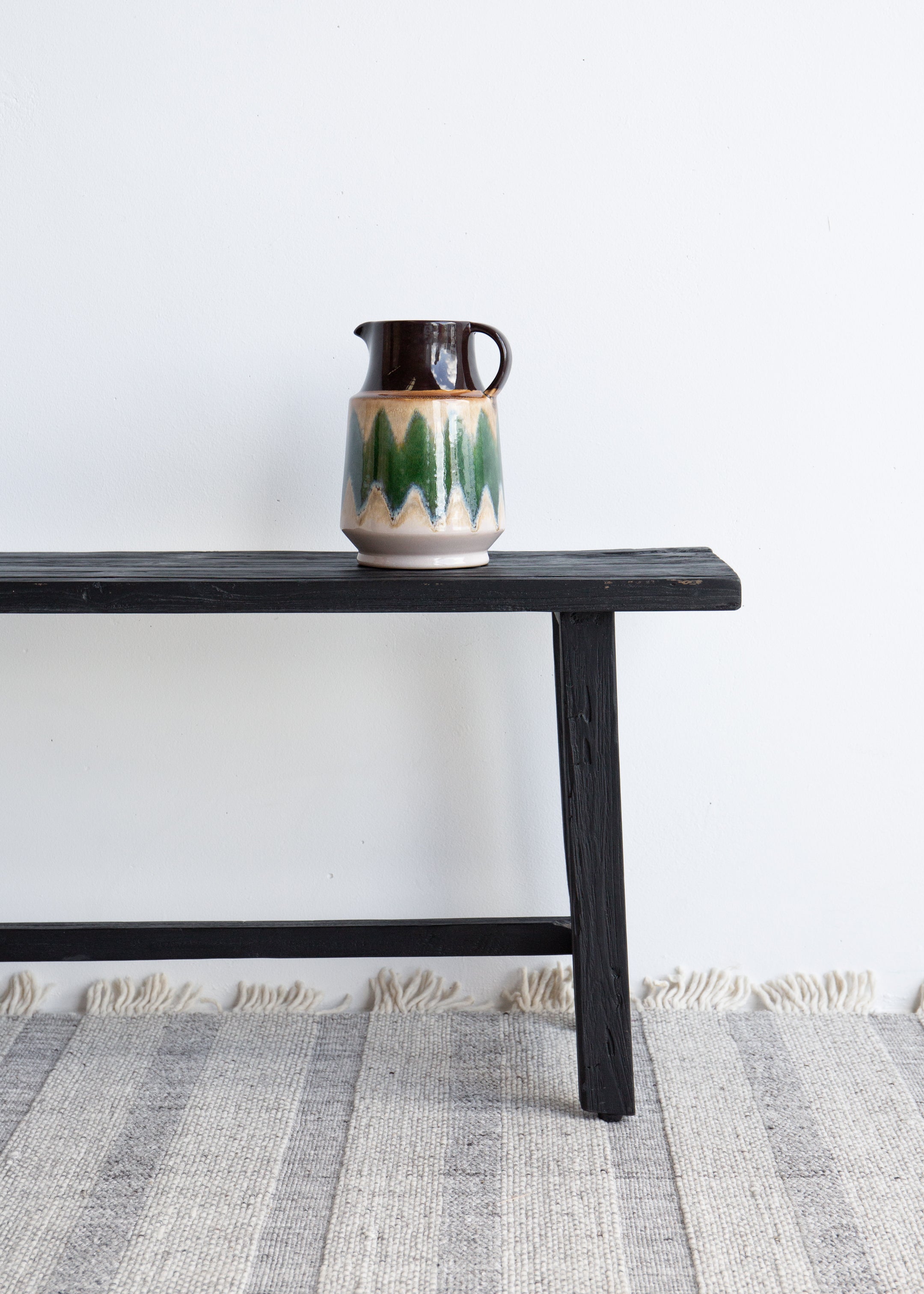Jordy Teak Bench 120cm / Black