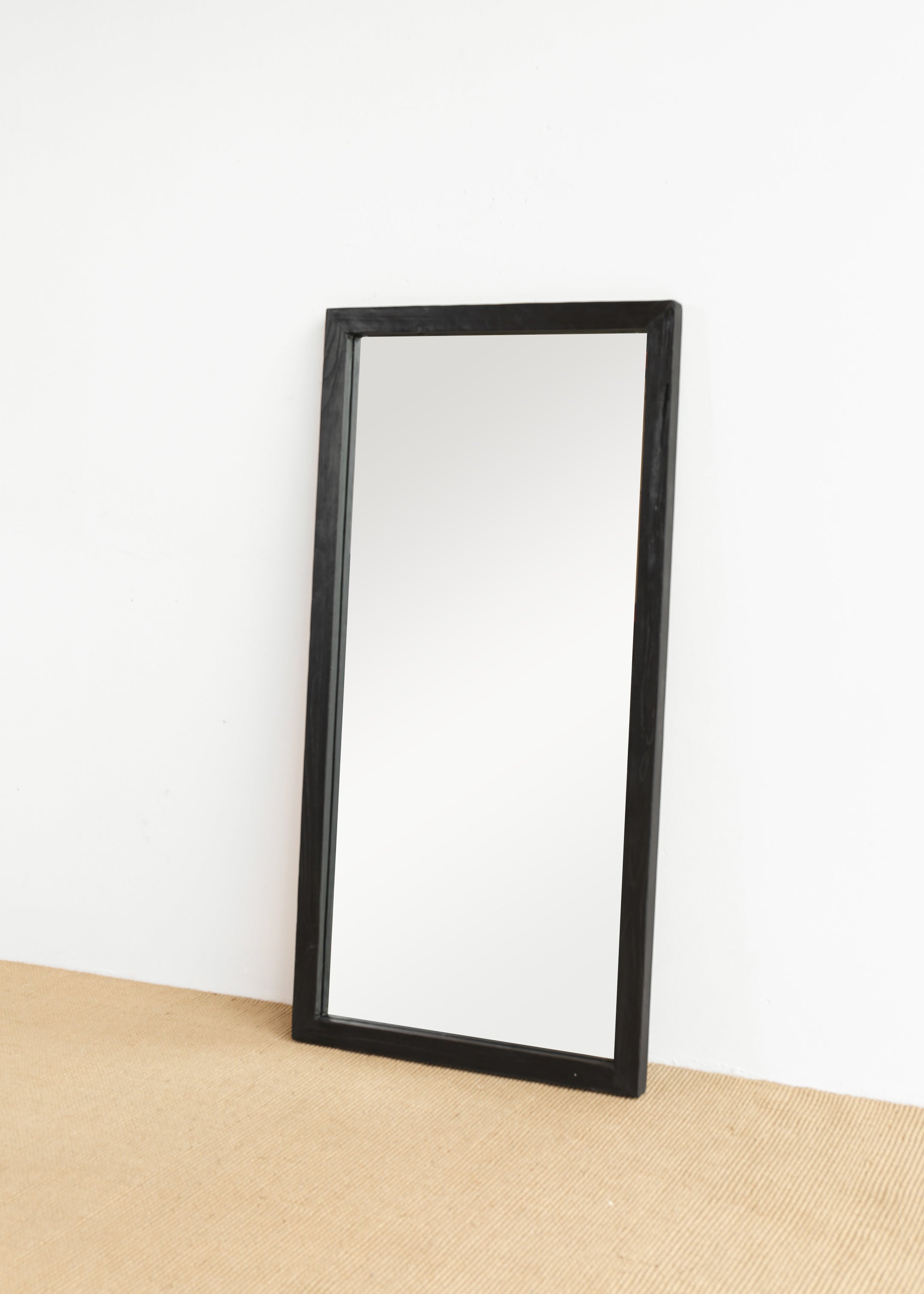 Alfred Teak Mirror / Black