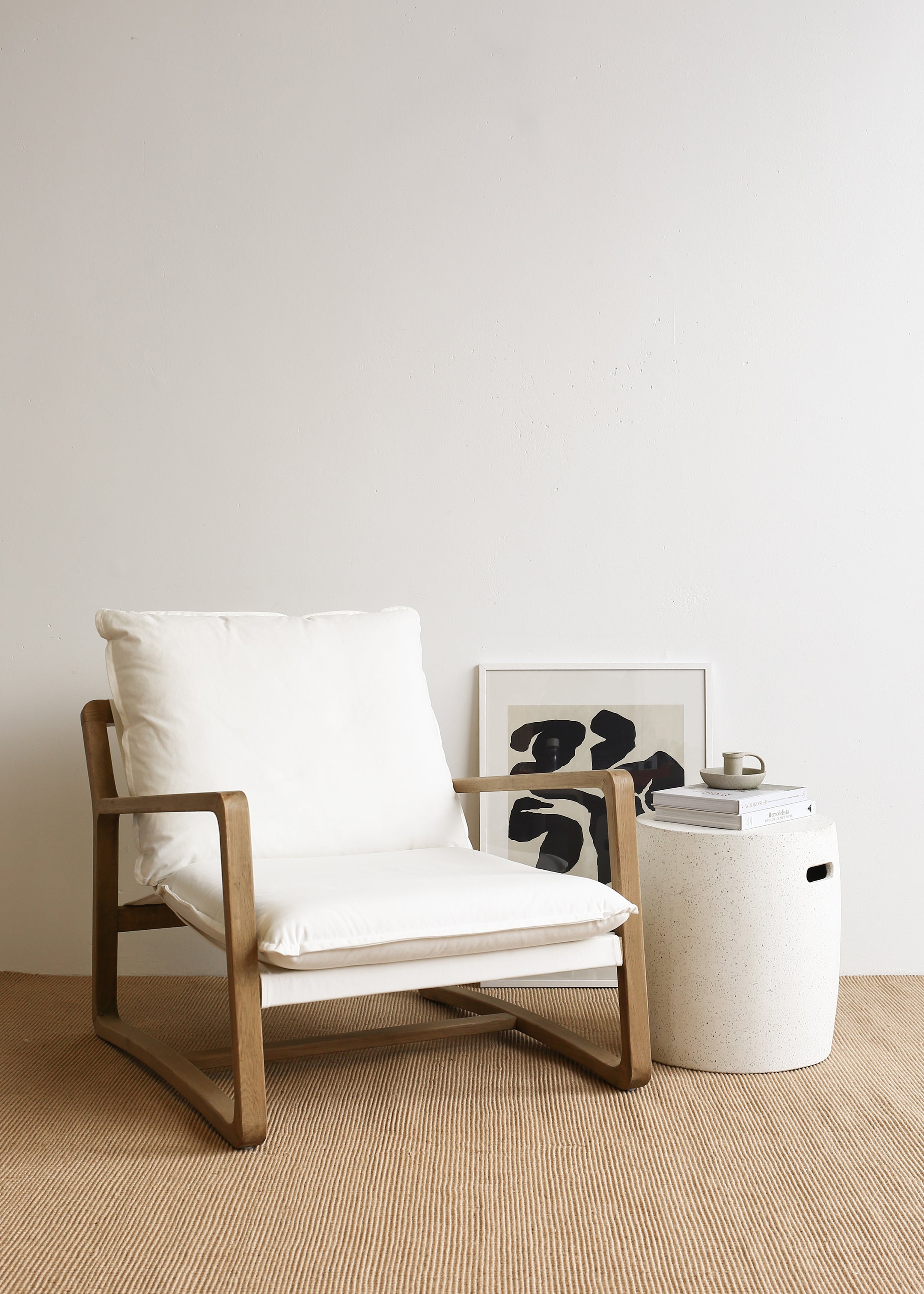 Otto Lounge Chair / Ivory