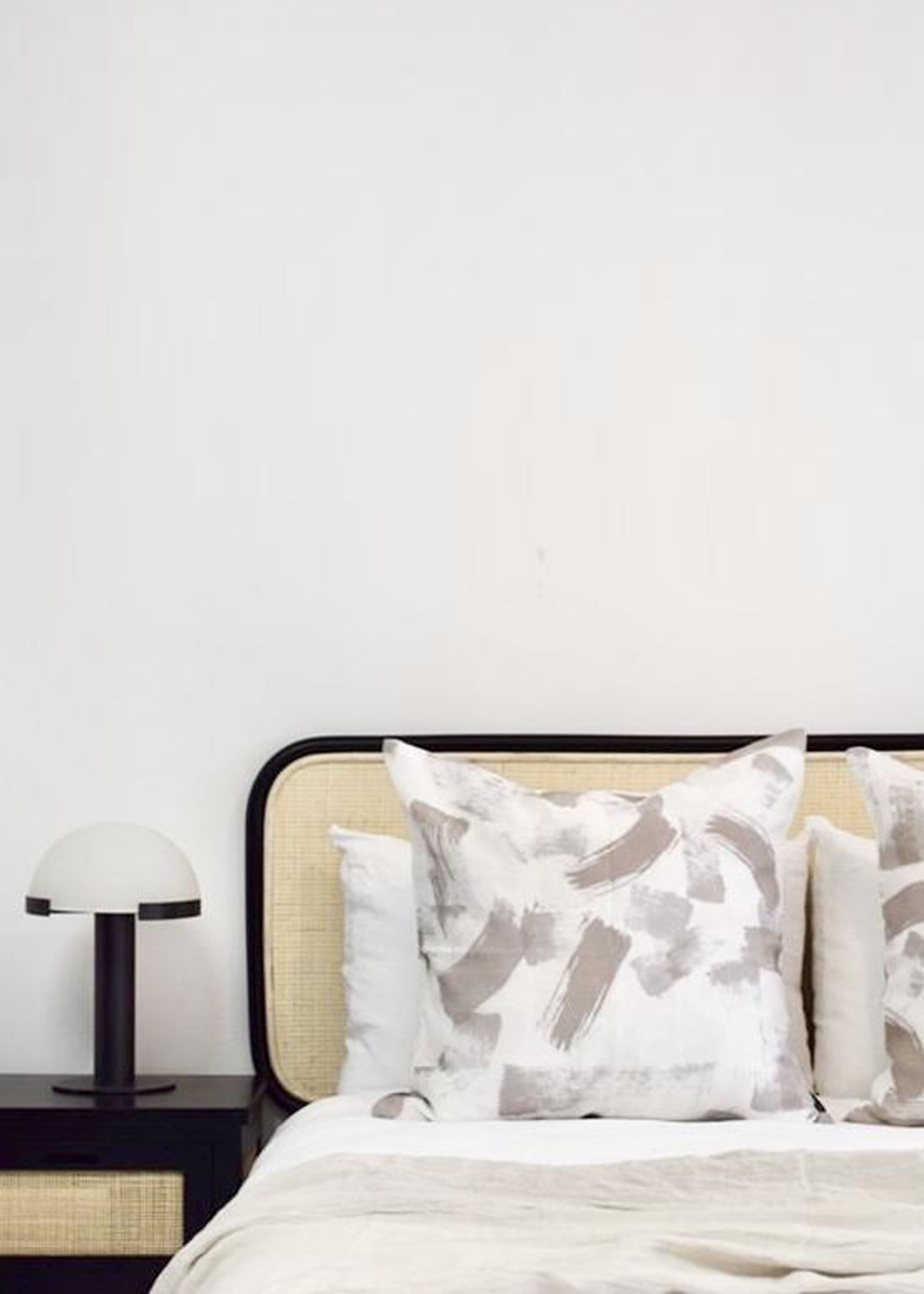 Tissé Bedhead / Black & Bleach