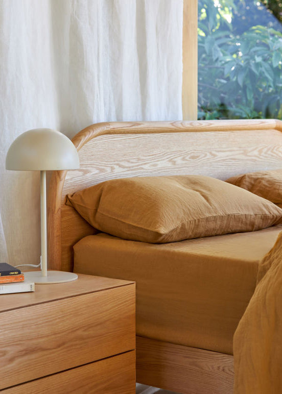 Moon Table Lamp / Bone
