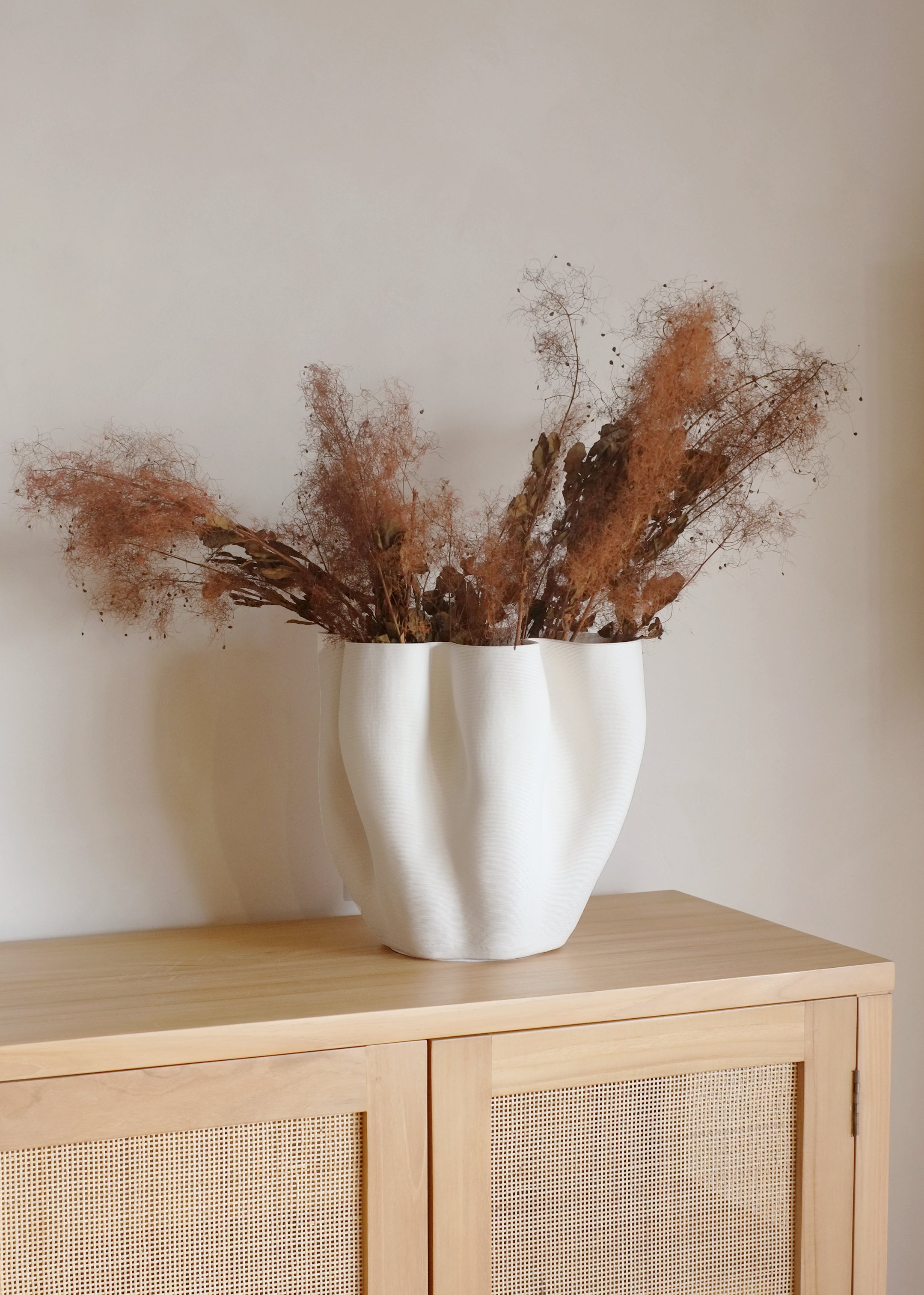 Boheme Vase / Ivory