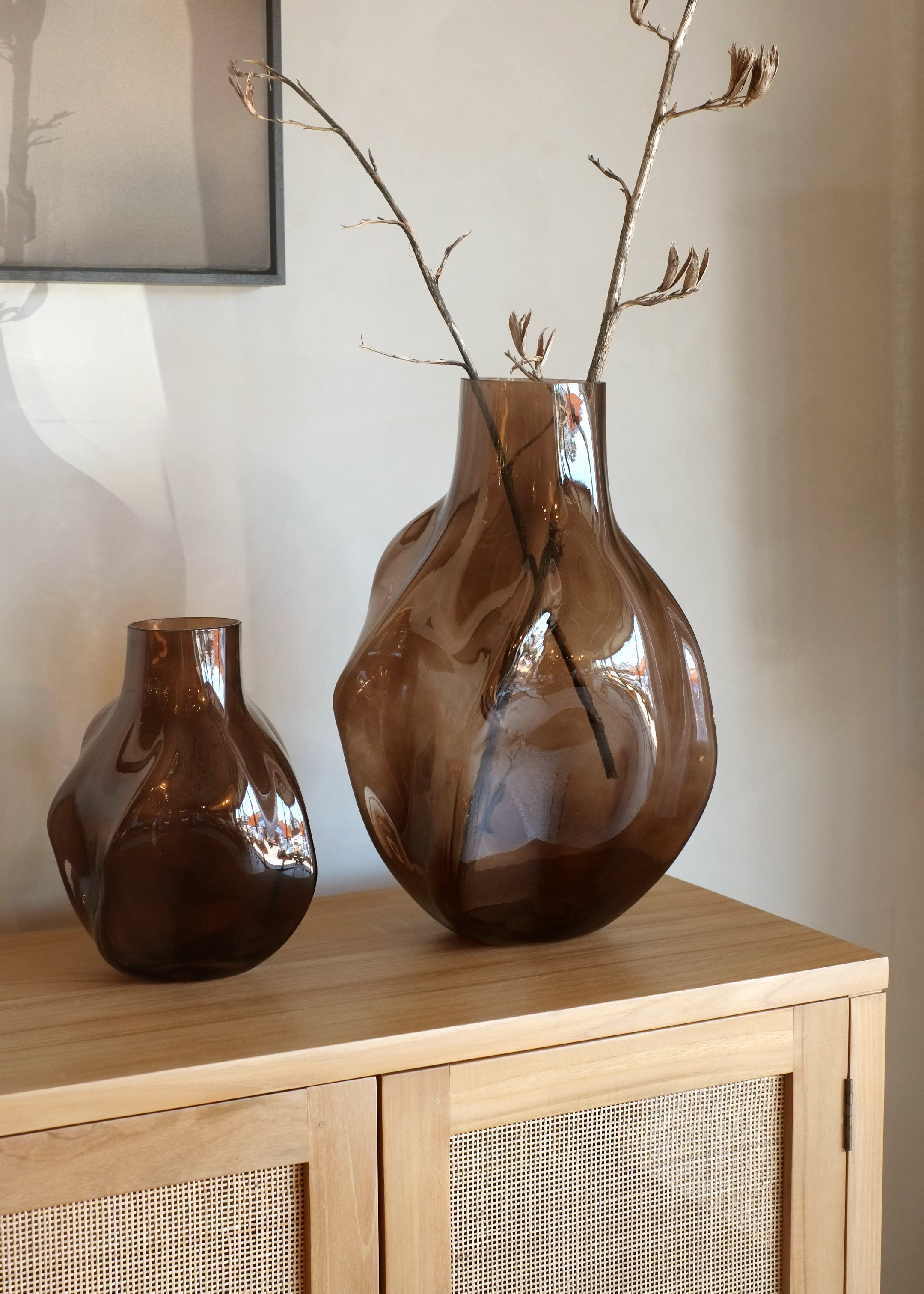 Bakku Vase / Smoked Forest