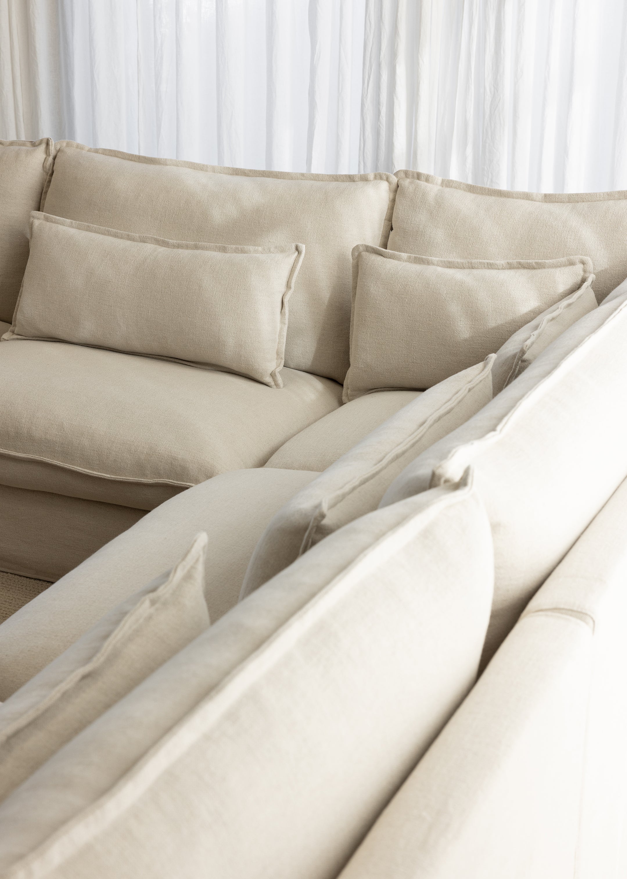 Benny Sectional Sofa / 5-Piece Corner