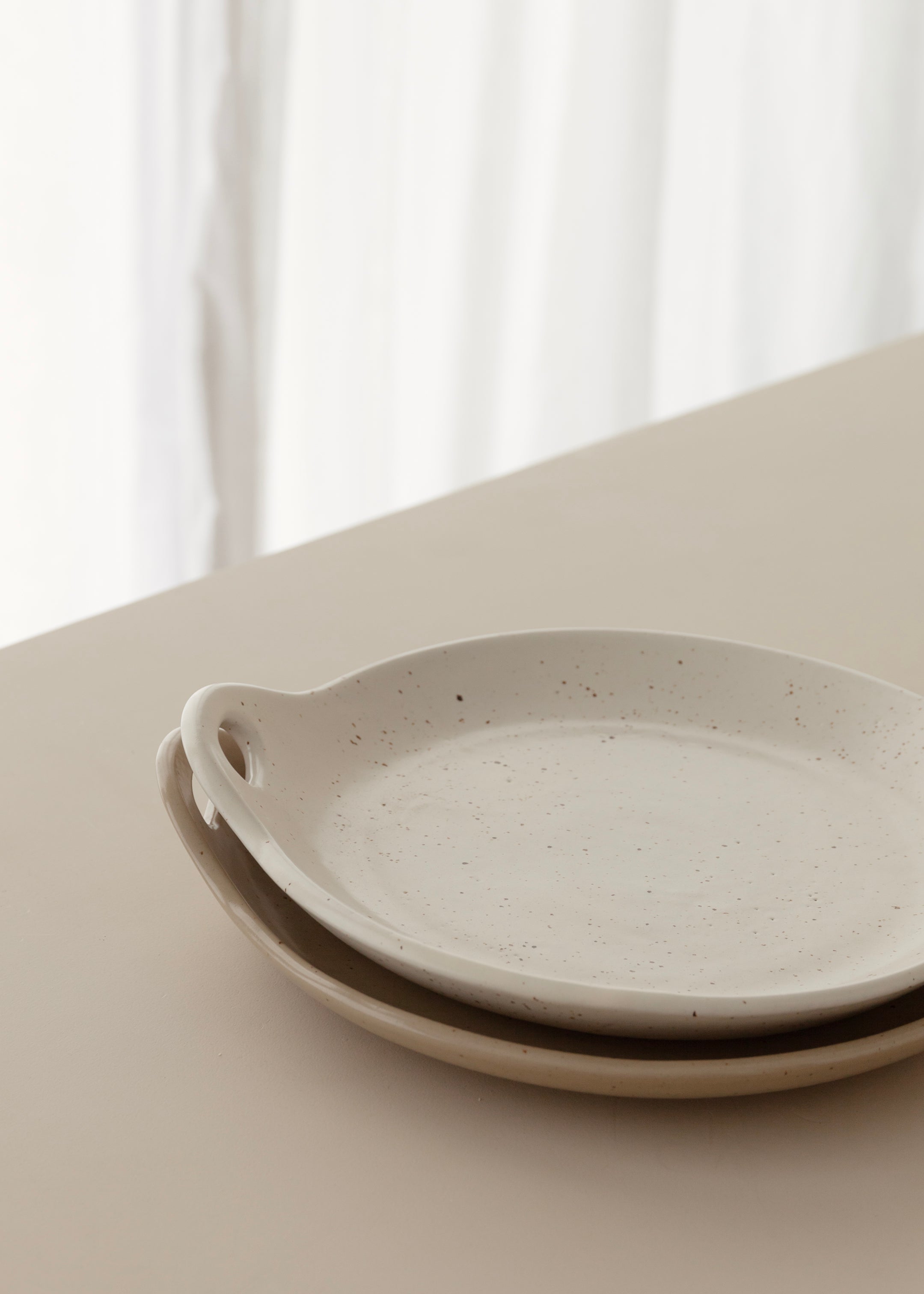 Citra Plate 25cm / Speckled White