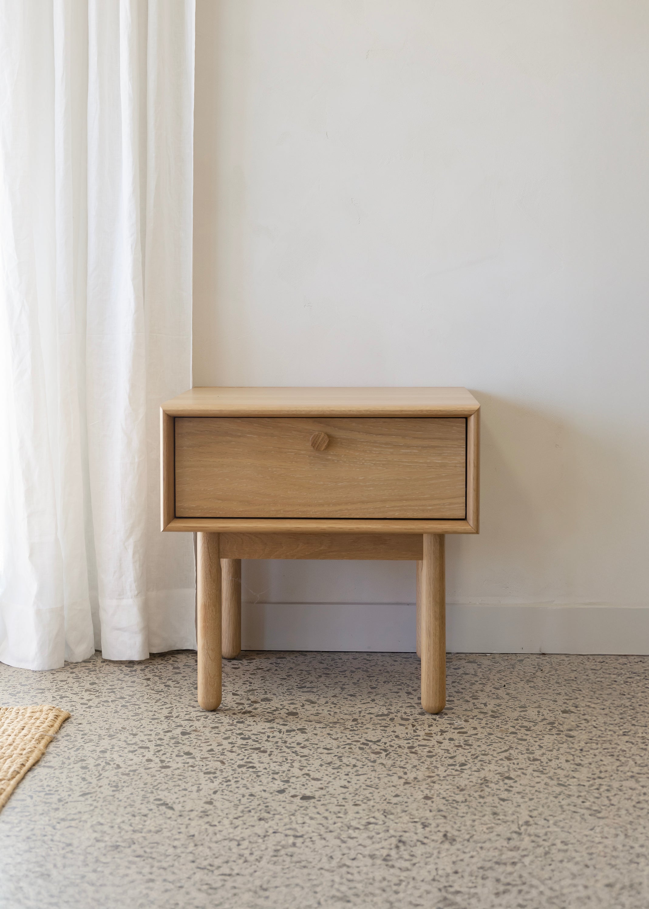 Copenhagen Bedside Table / Oak