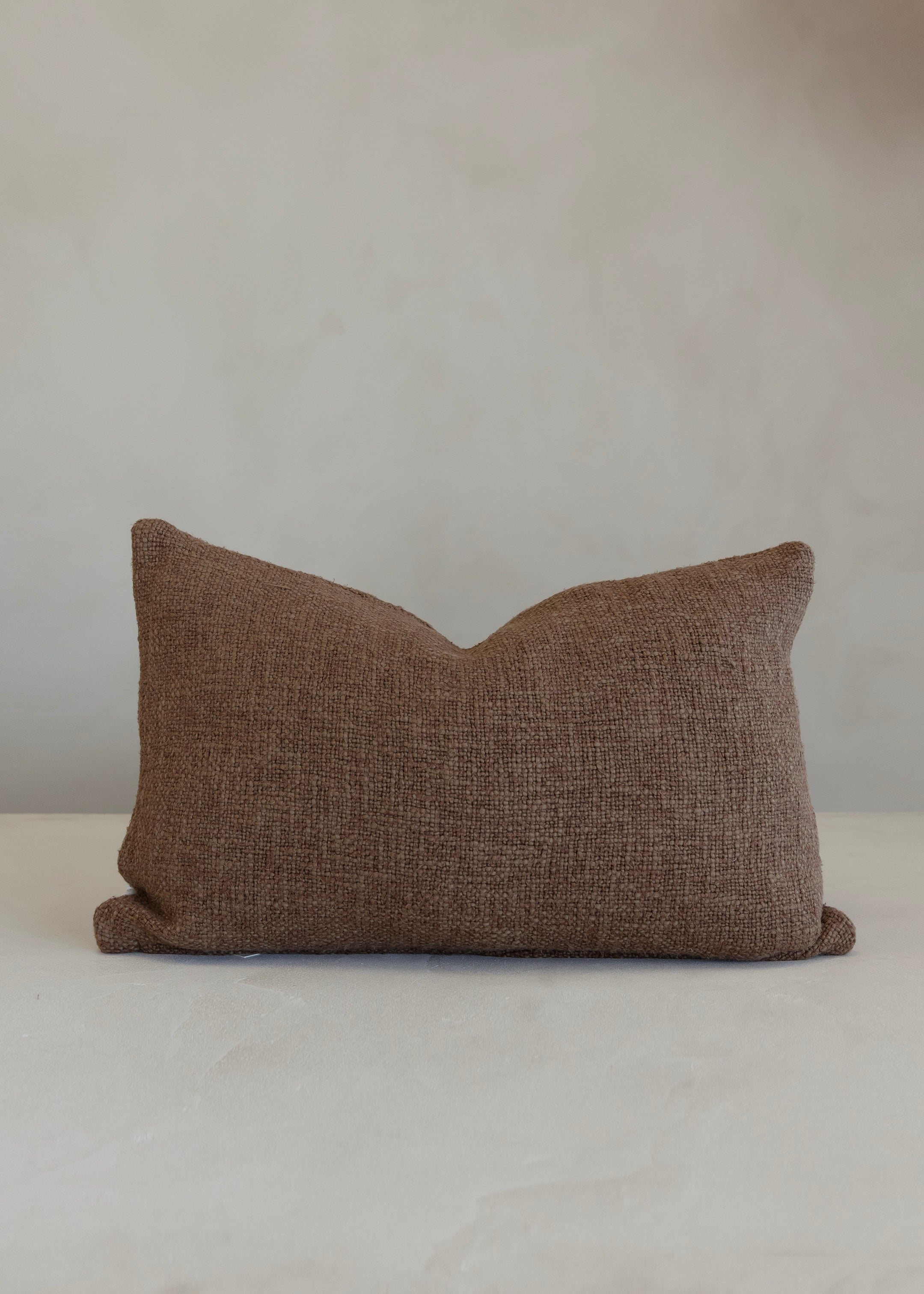 Cyprian Lumbar Cushion Cover / Cocoa