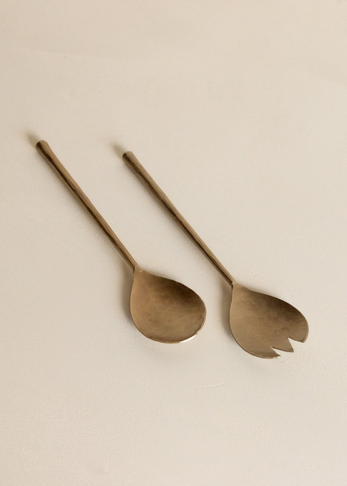 Cone Handle Salad Servers / Pair