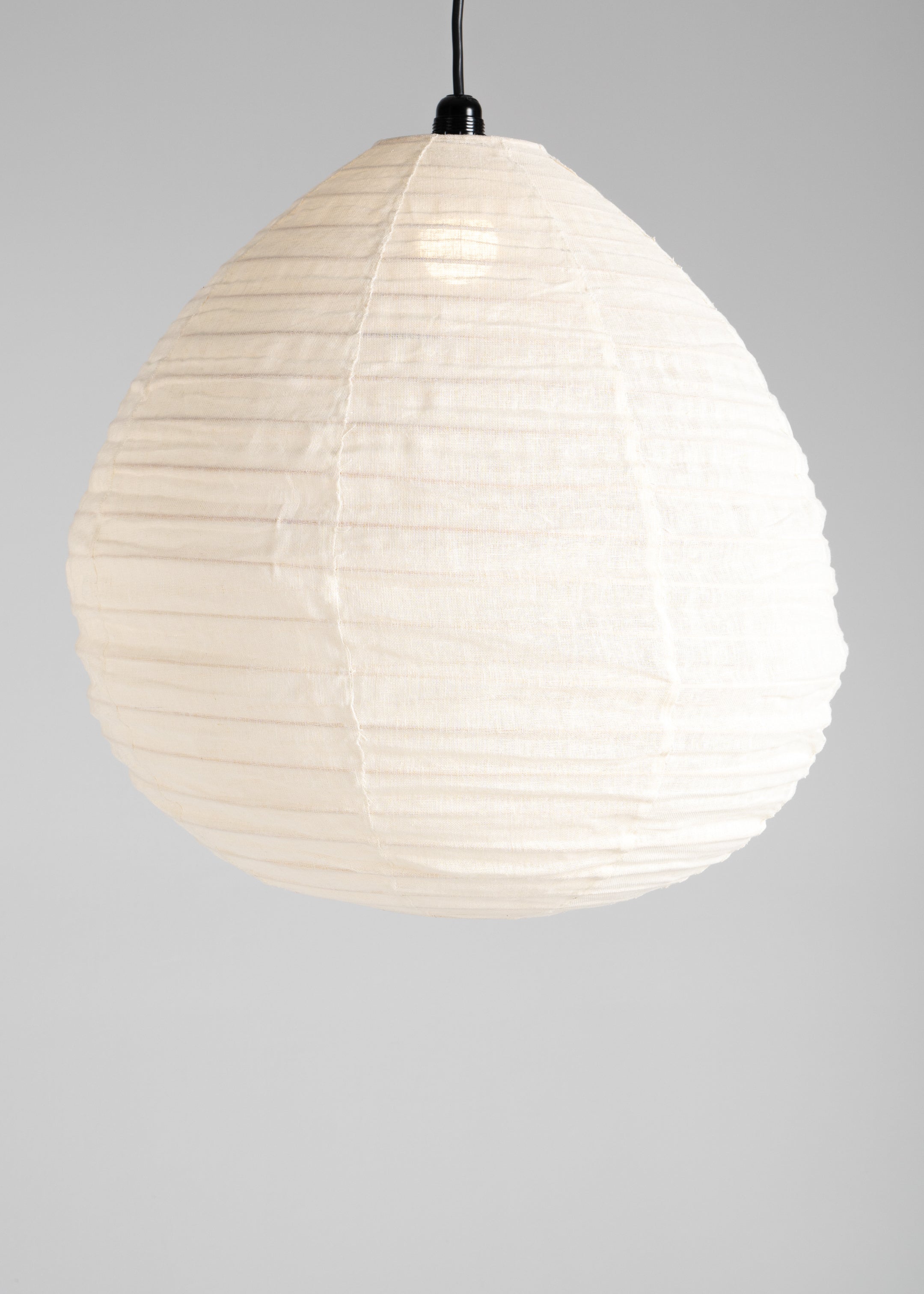 Malam Linen Lantern / Off  White